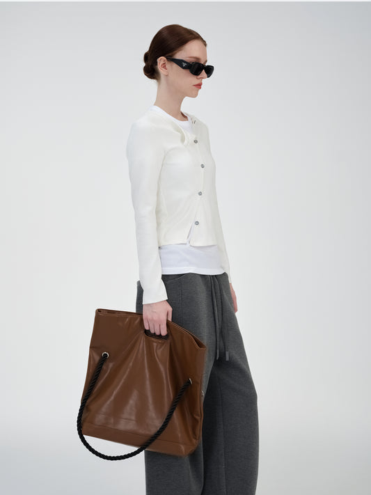 Twist Button Knit