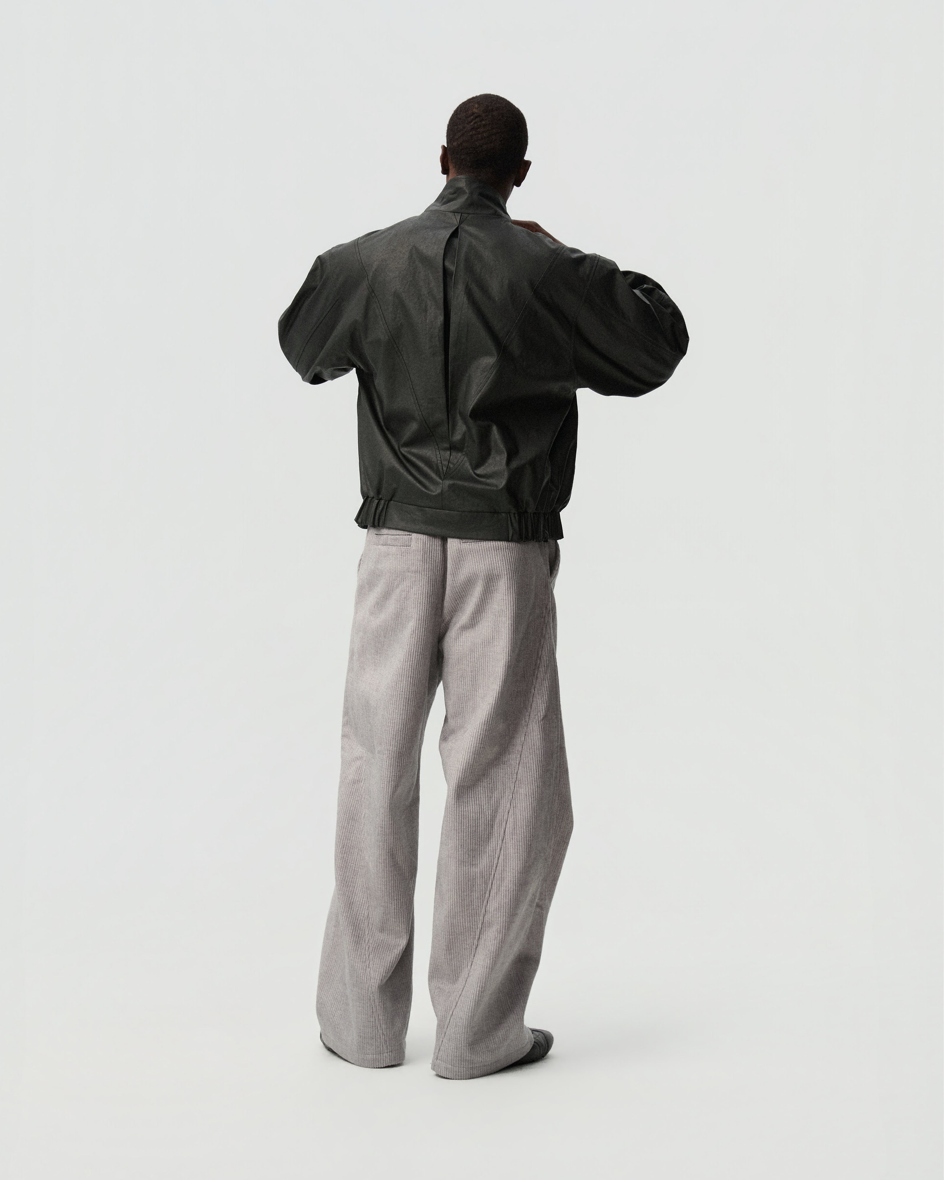 Coated Canvas Jacket — YHONE