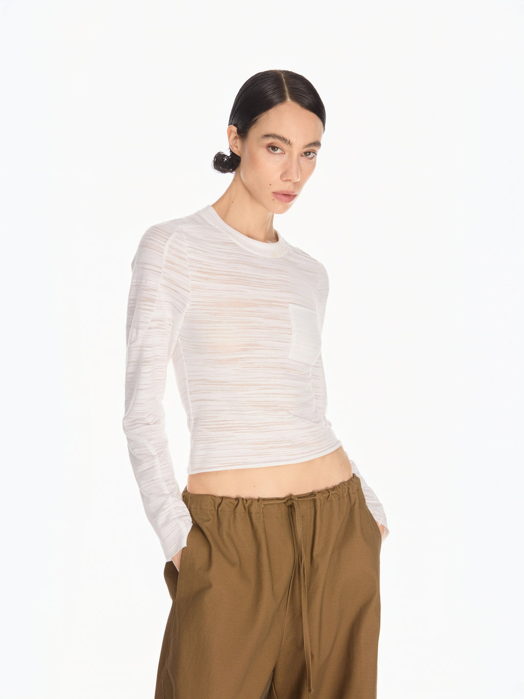 Sculpted Panel Tee - YHONE