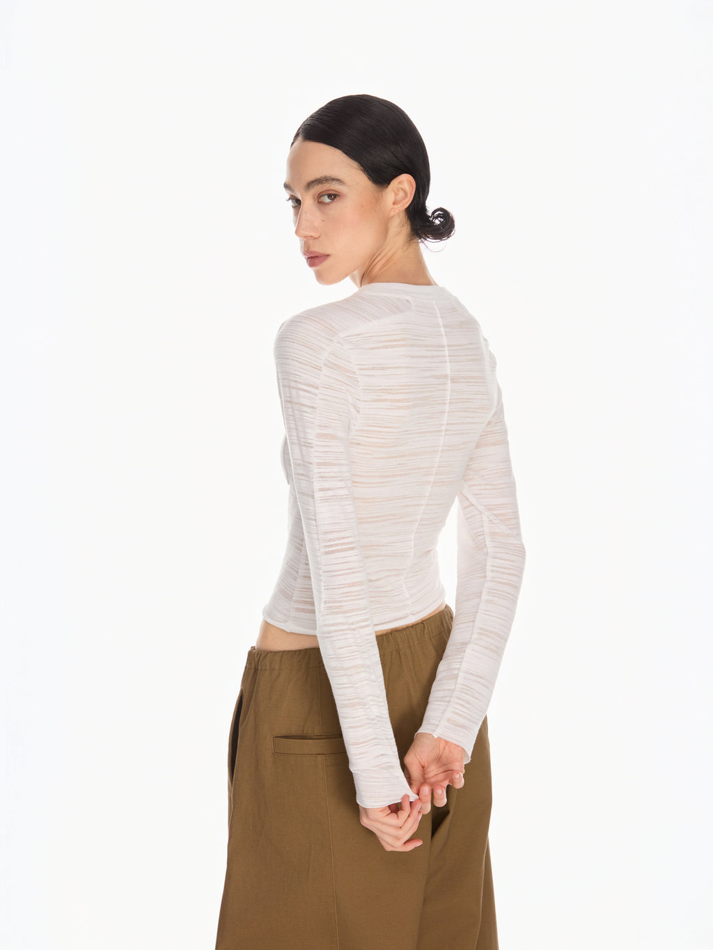 Sculpted Panel Tee - YHONE