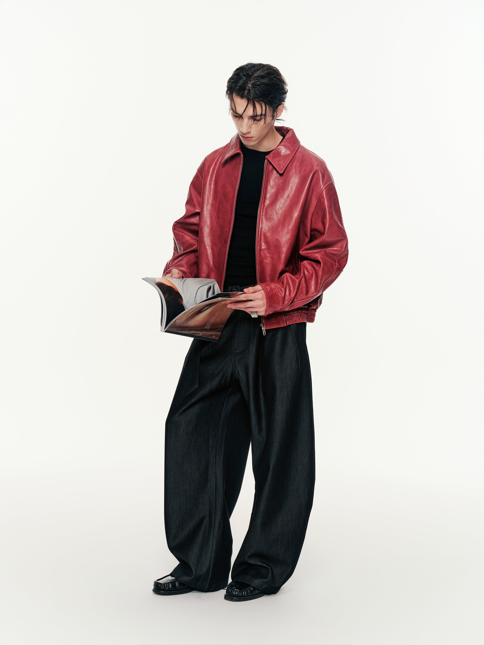 Bold Lambskin Jacket