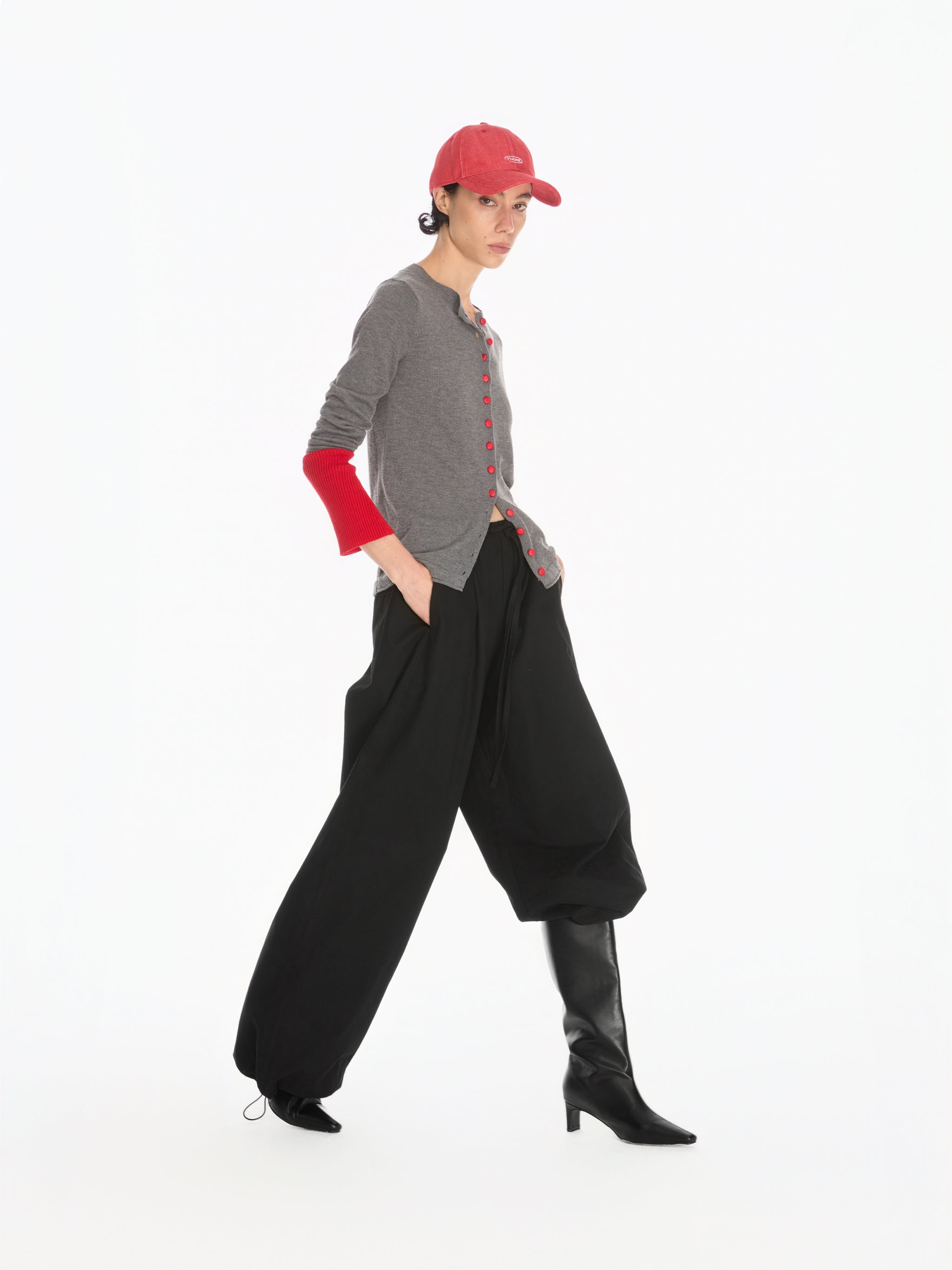 Wide Frame Cargo Pants- - YHONE