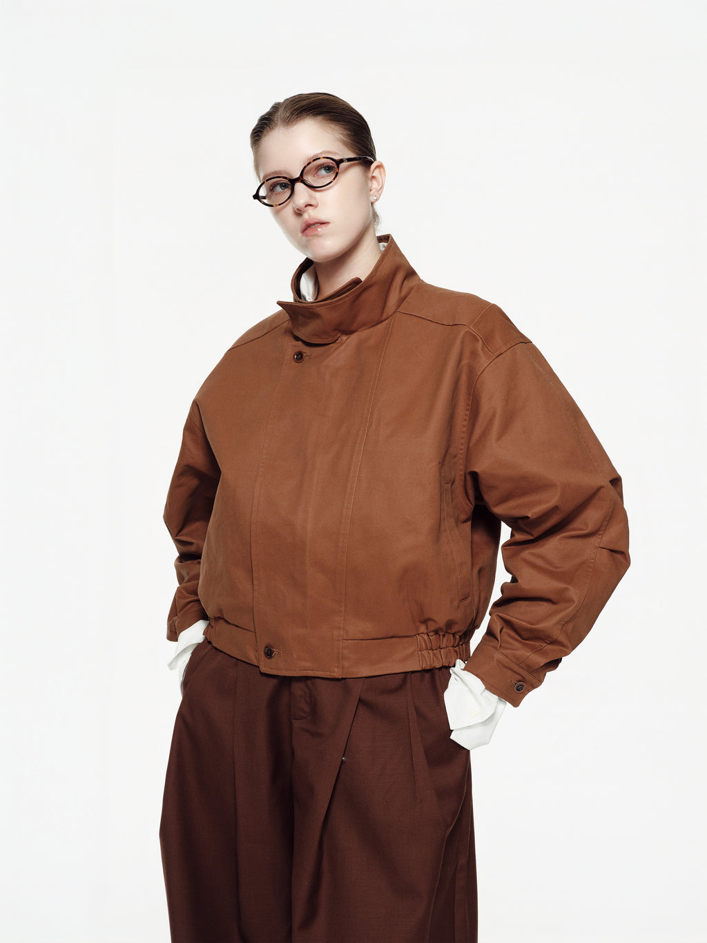 Coated Canvas Jacket -