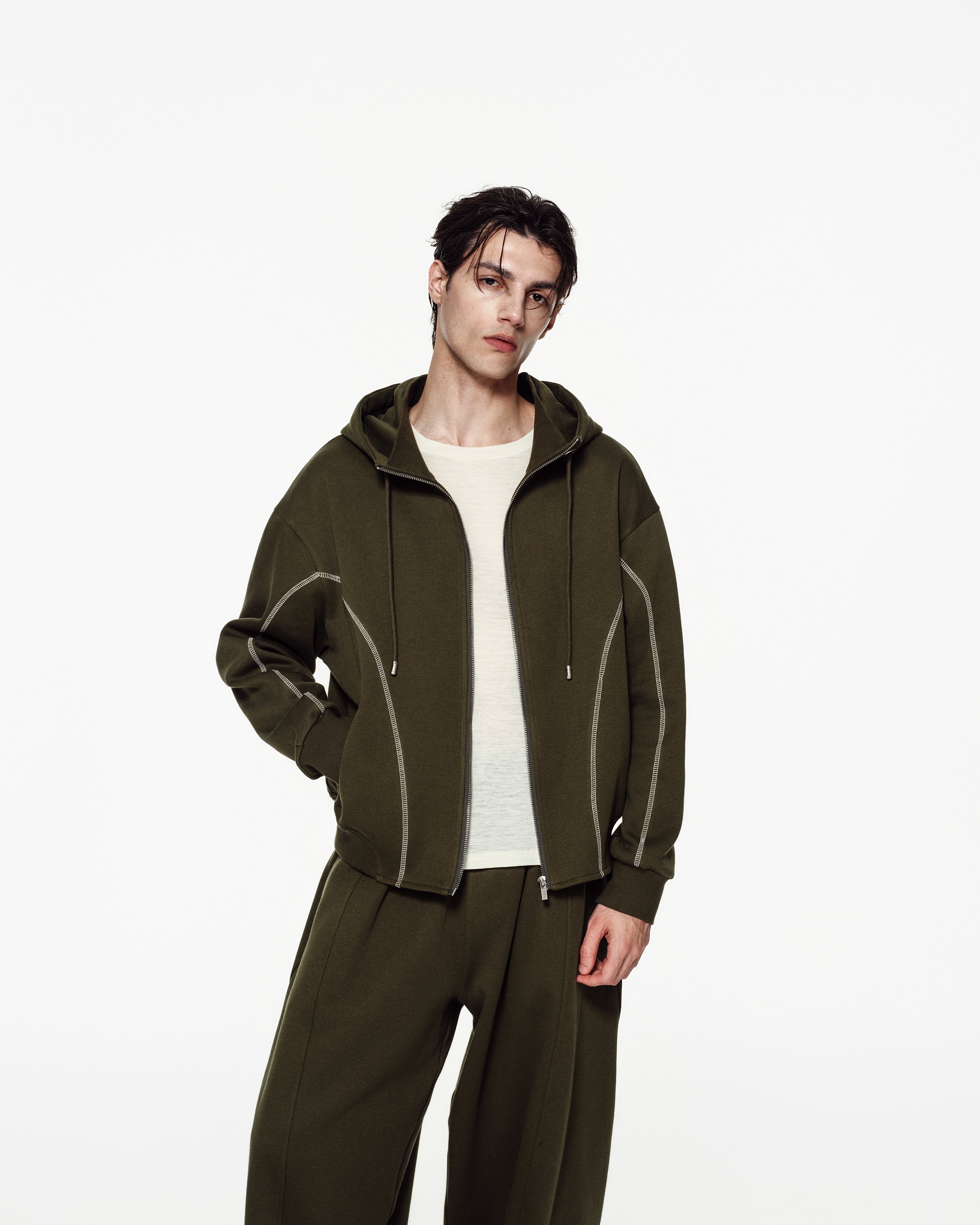 Sculpted Track Jacket