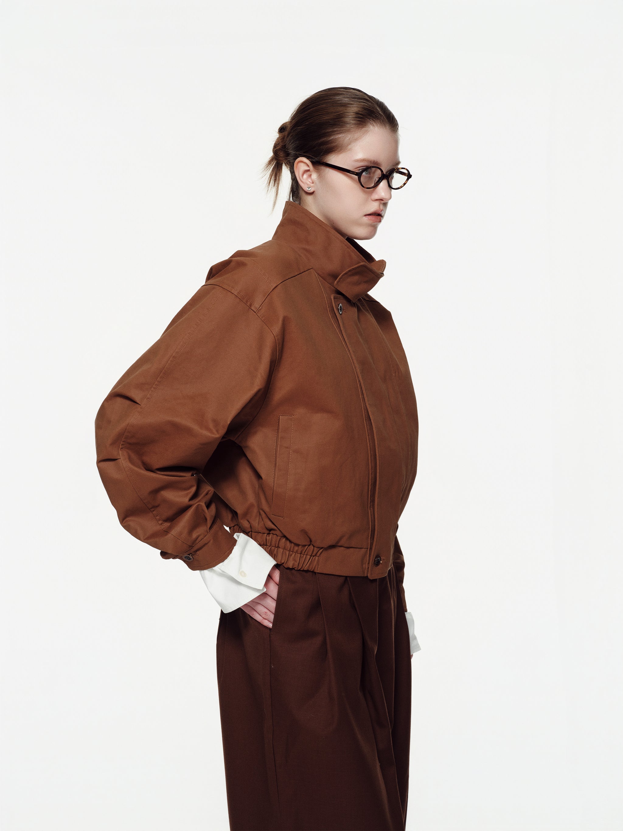 Coated Canvas Jacket -