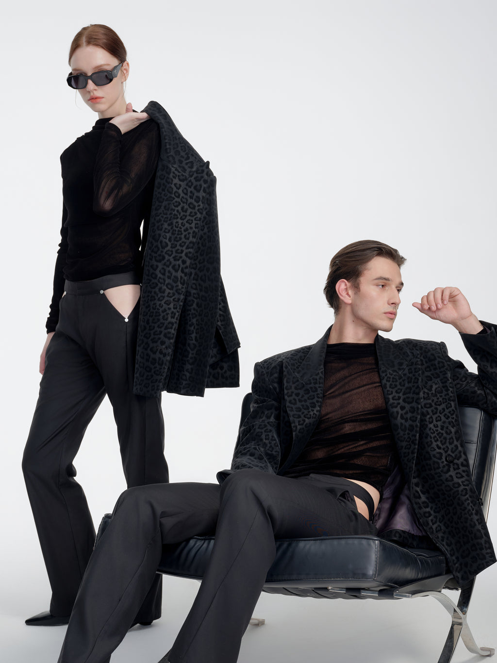 Retro Slit Pants - YHONE