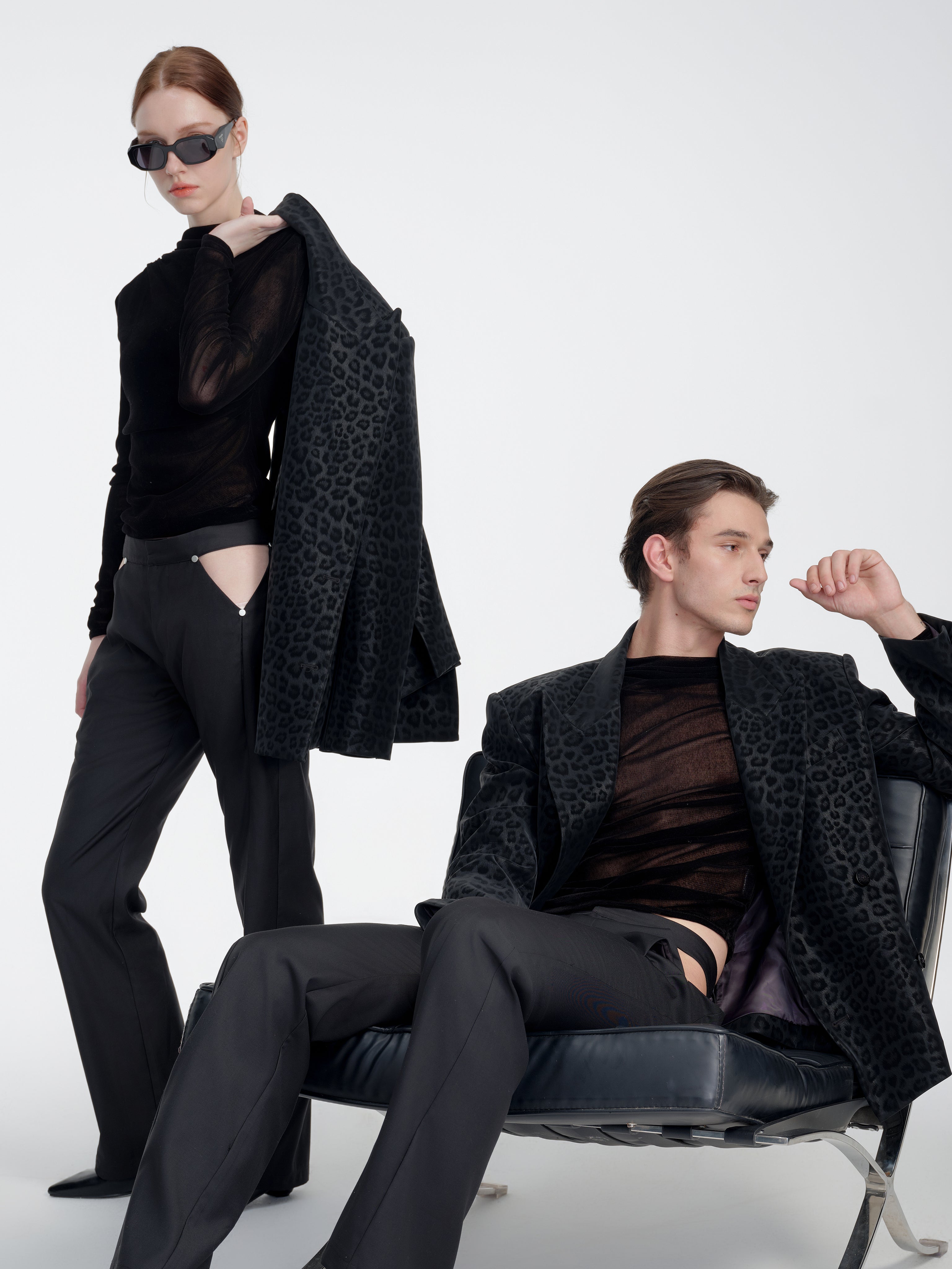 Retro Slit Pants - YHONE