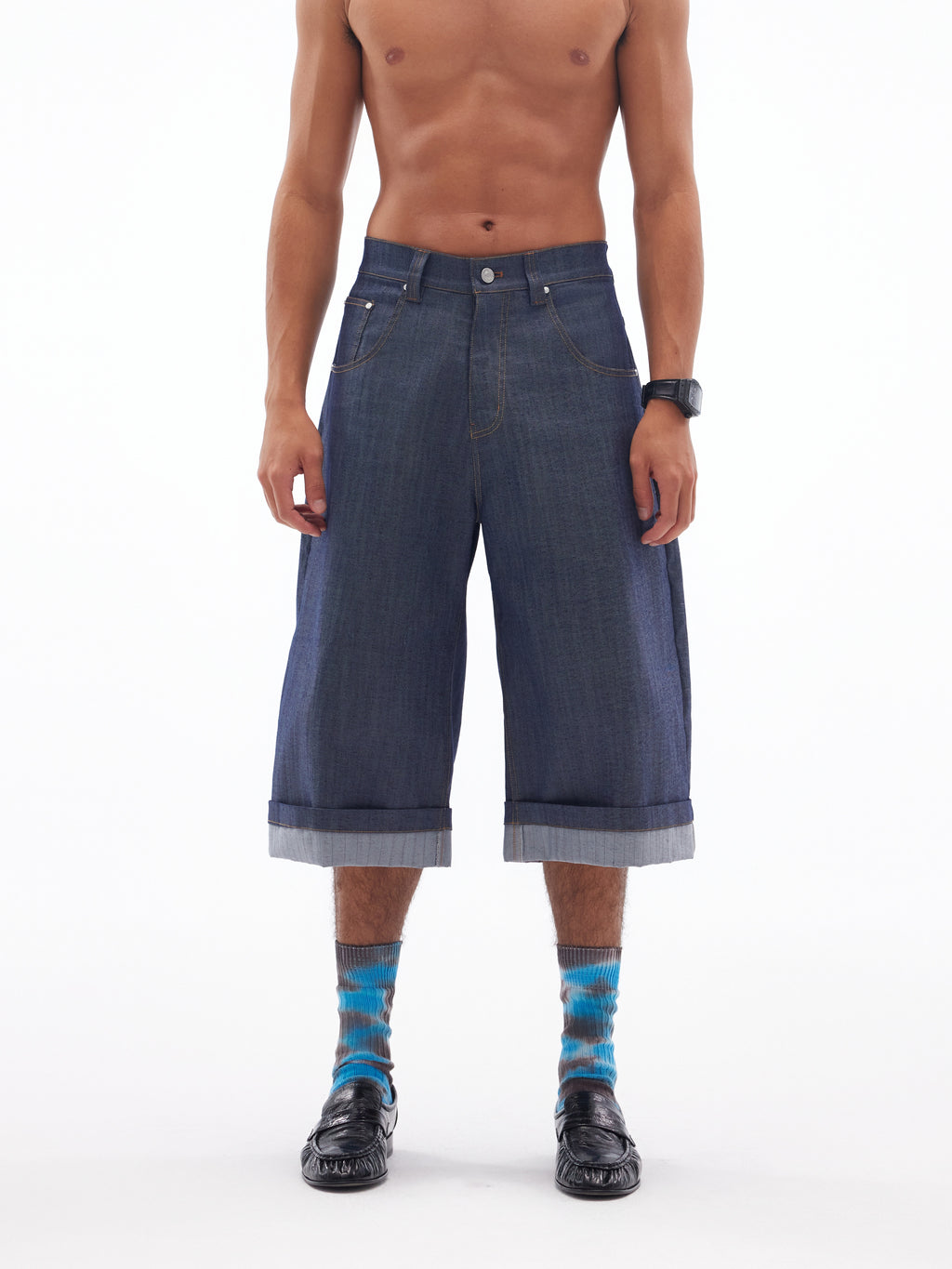 Vanguard Denim Jorts - YHONE