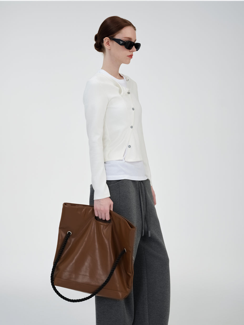 Twist Button Knit - YHONE