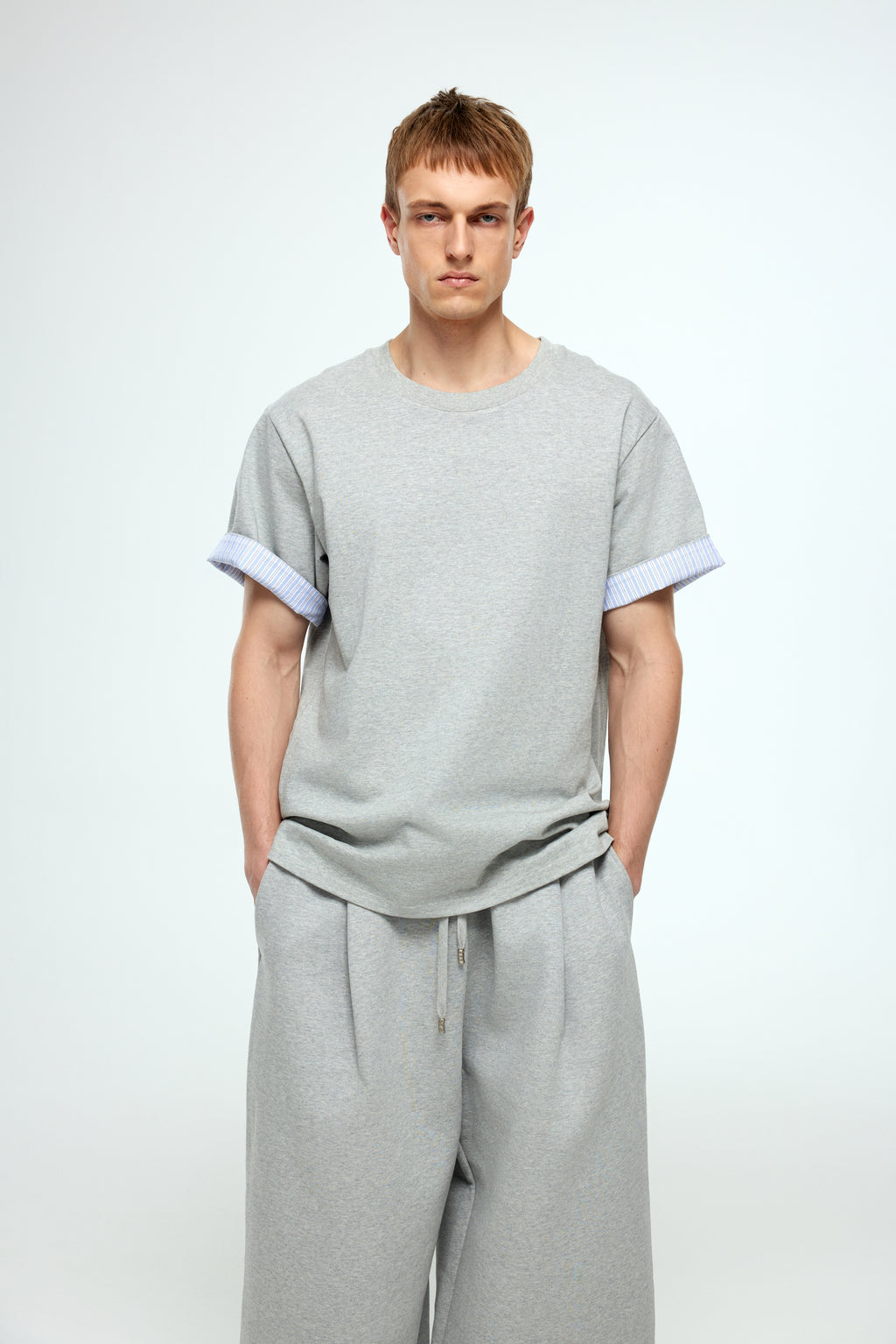Gray Canvas Tee - YHONE