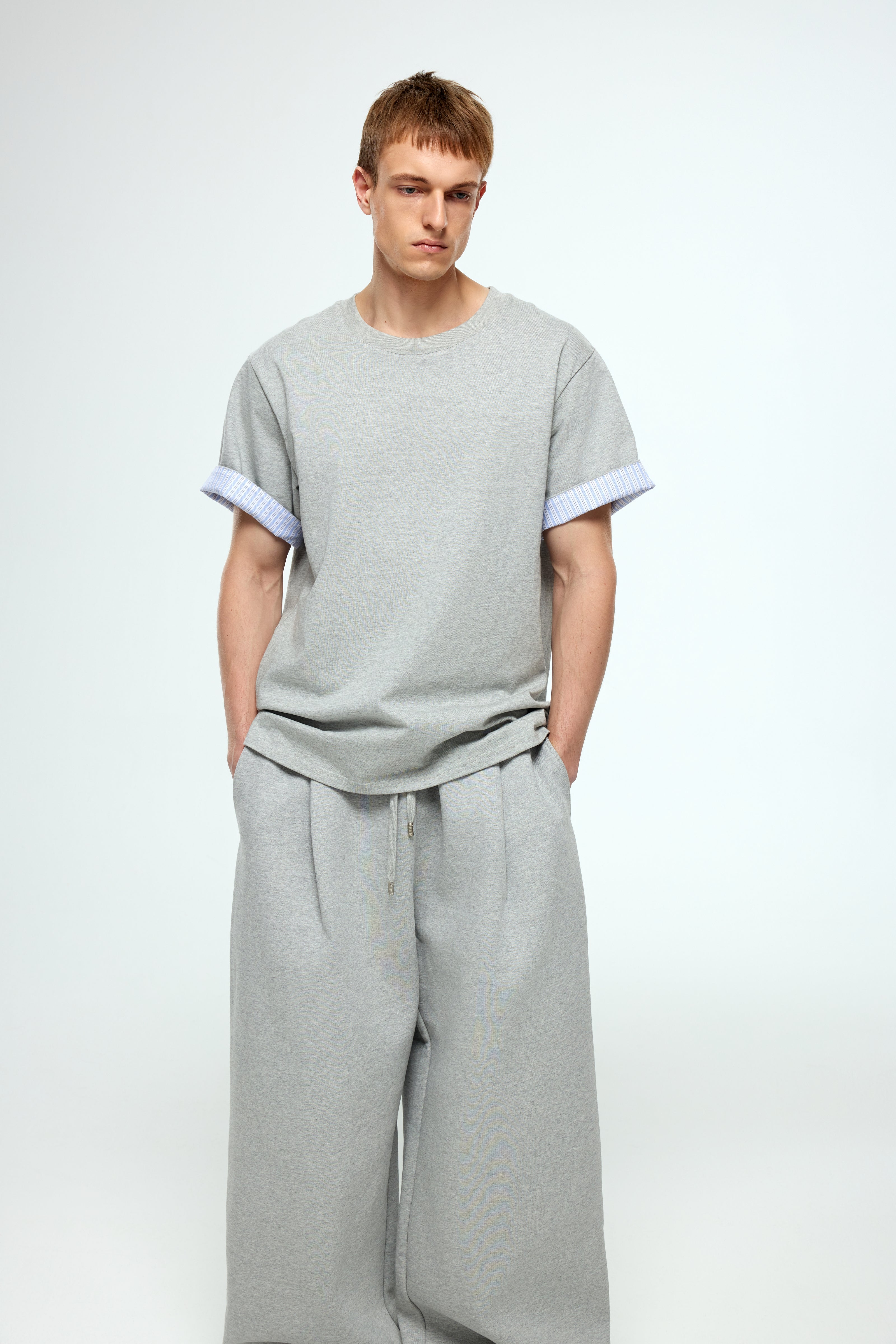 Gray Canvas Tee - YHONE
