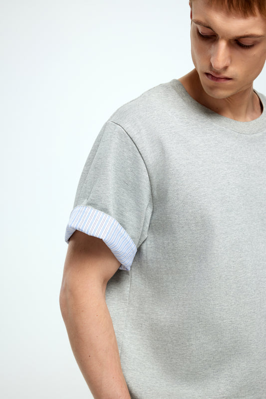 Gray Convas T-shirt