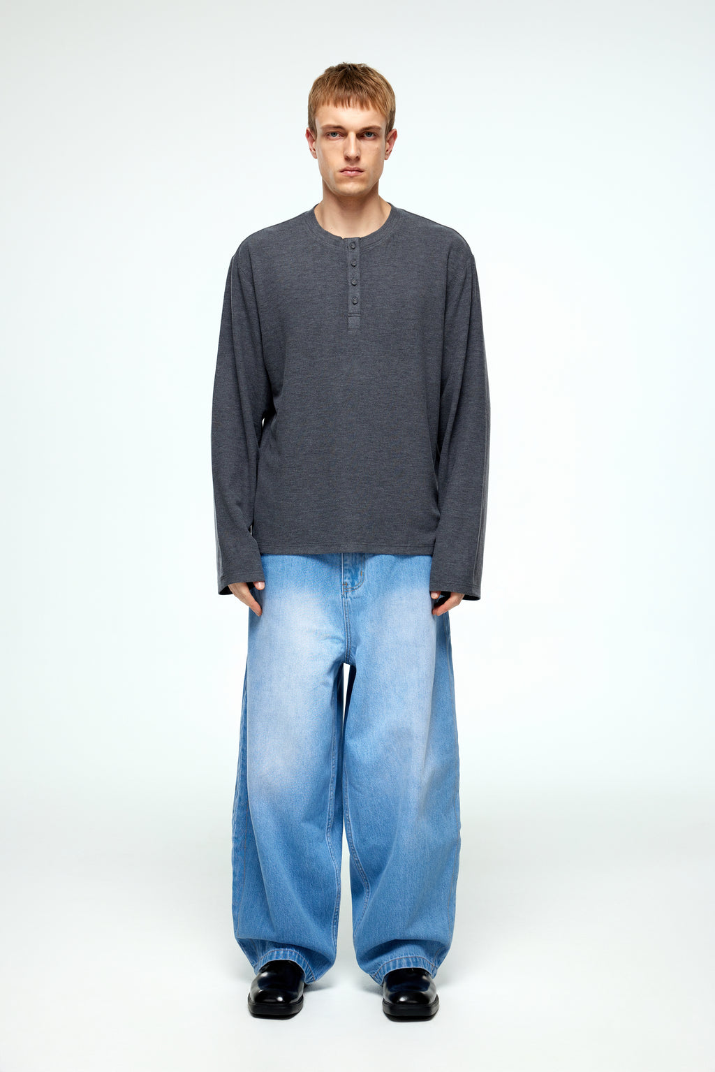 Refined Henley Shirt - YHONE