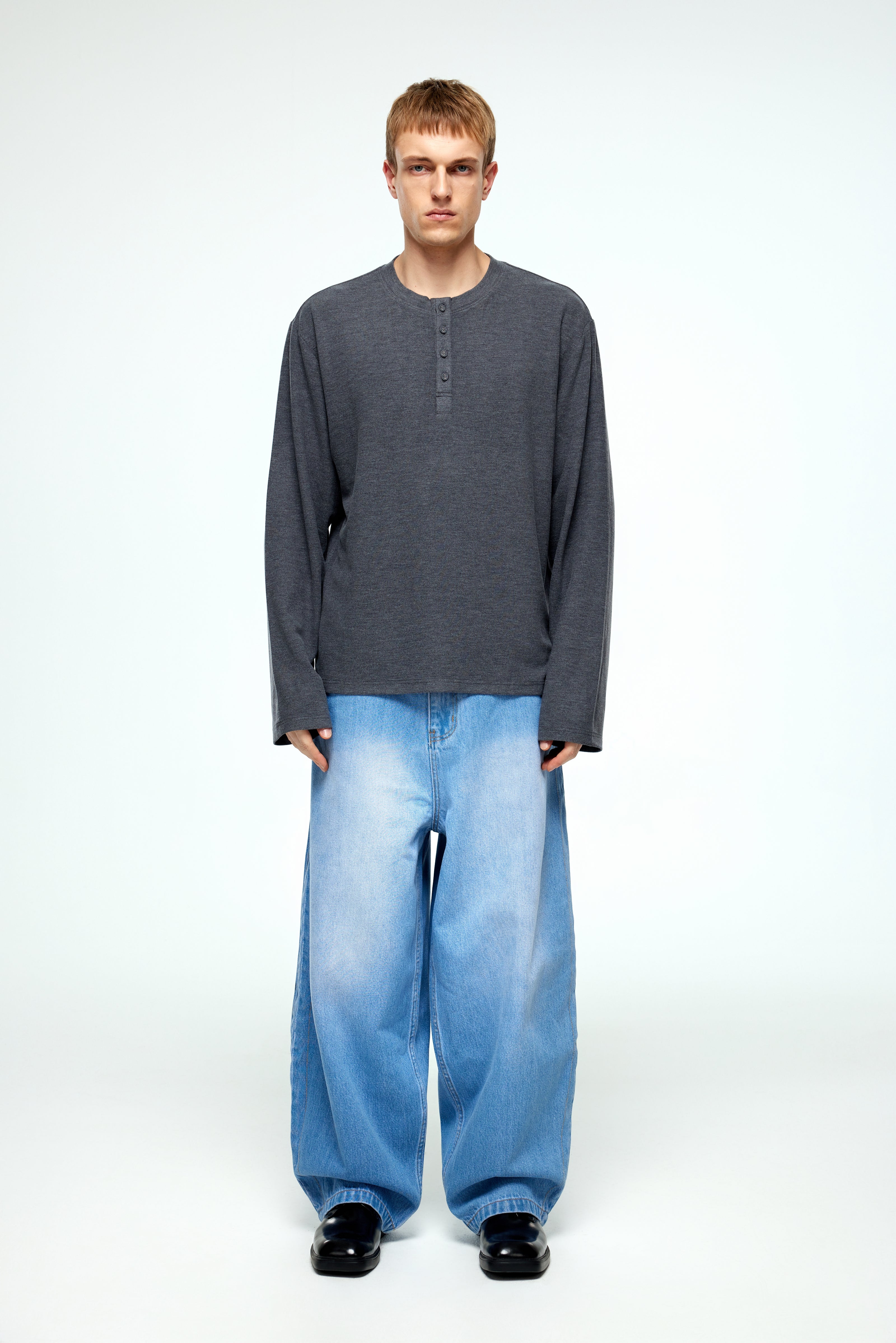 Refined Henley Shirt - YHONE