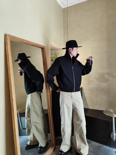 Constructed Wide Pants