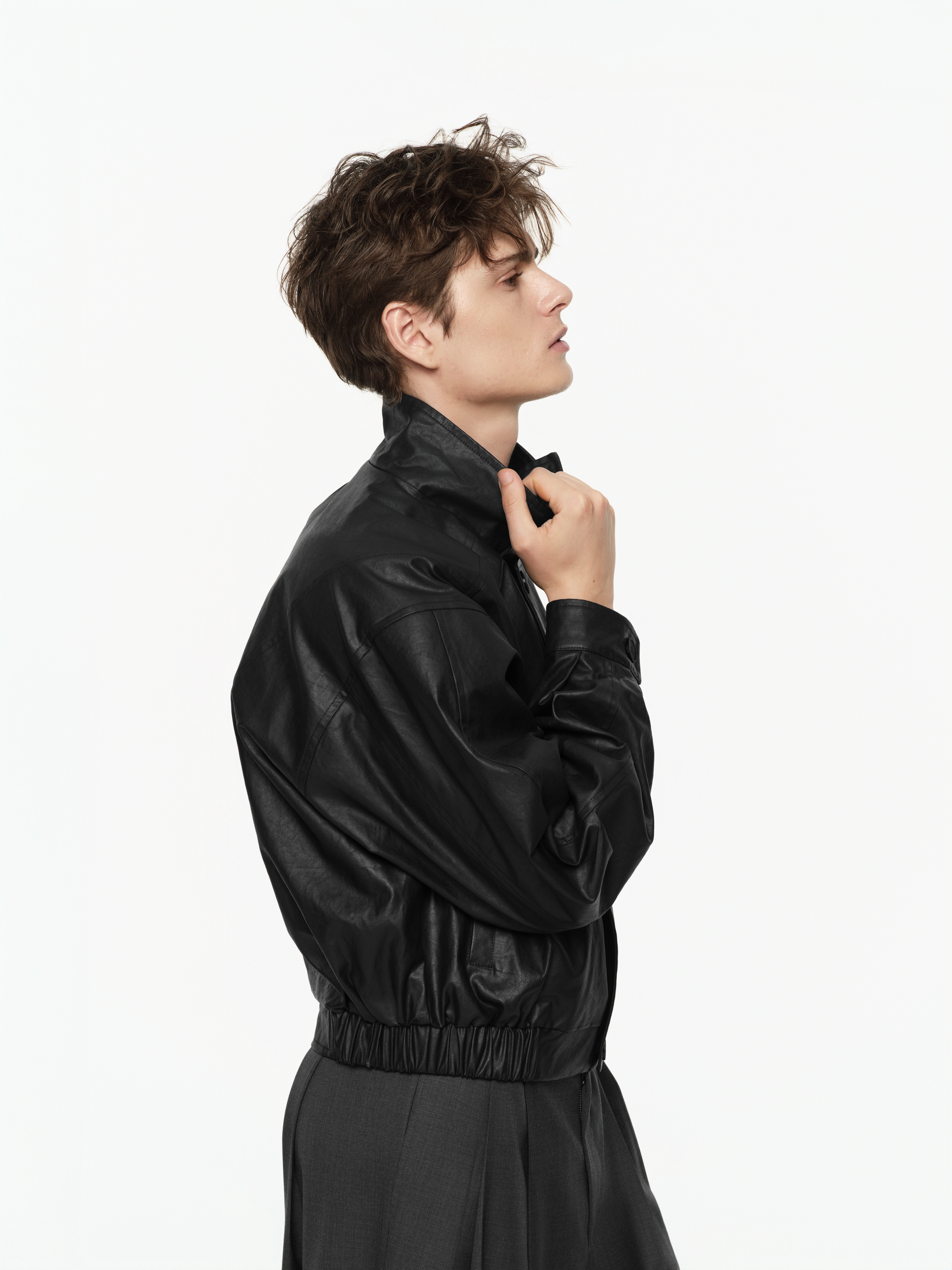 Coated Canvas Jacket - YHONE