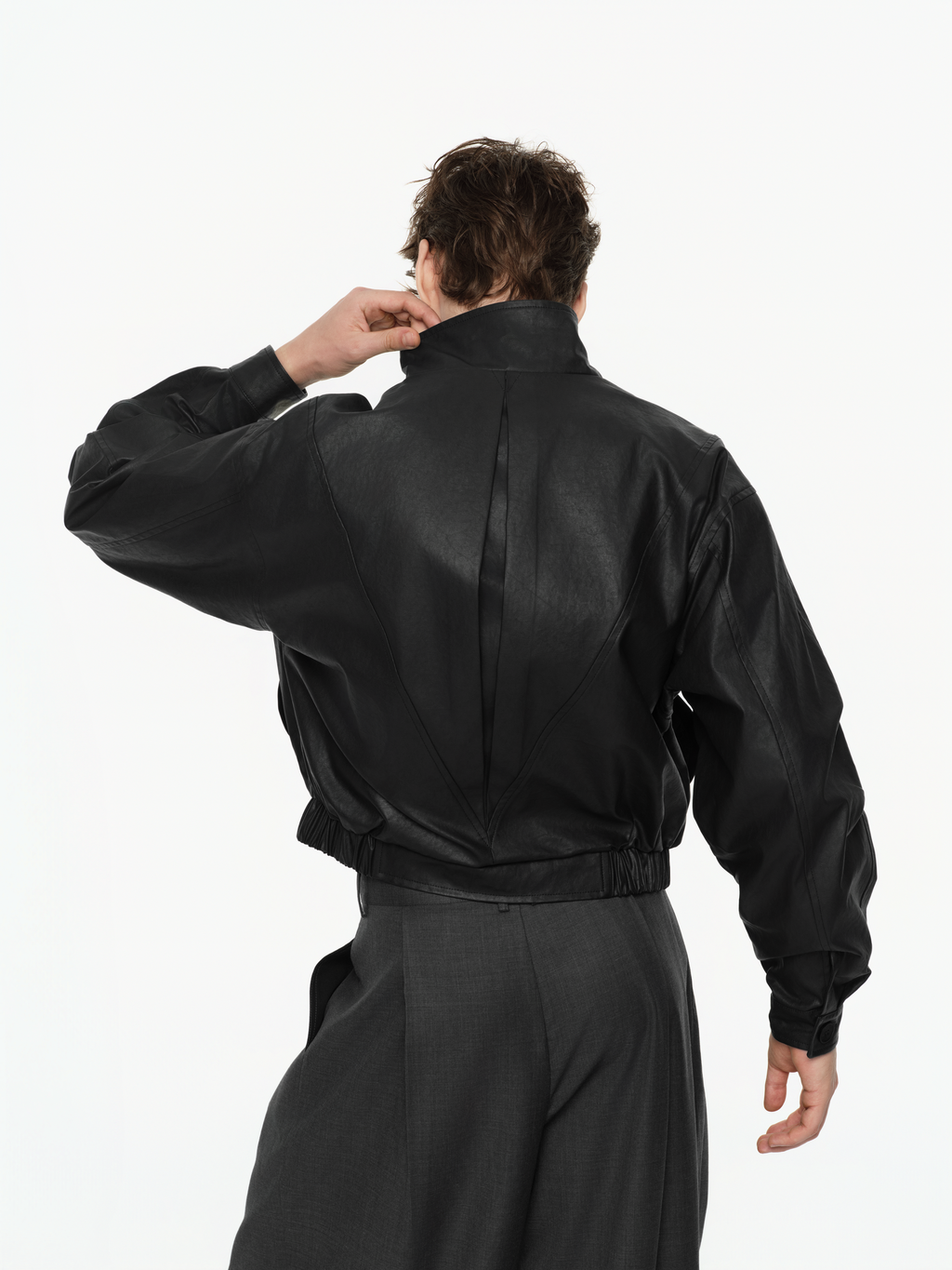 Coated Canvas Jacket - YHONE