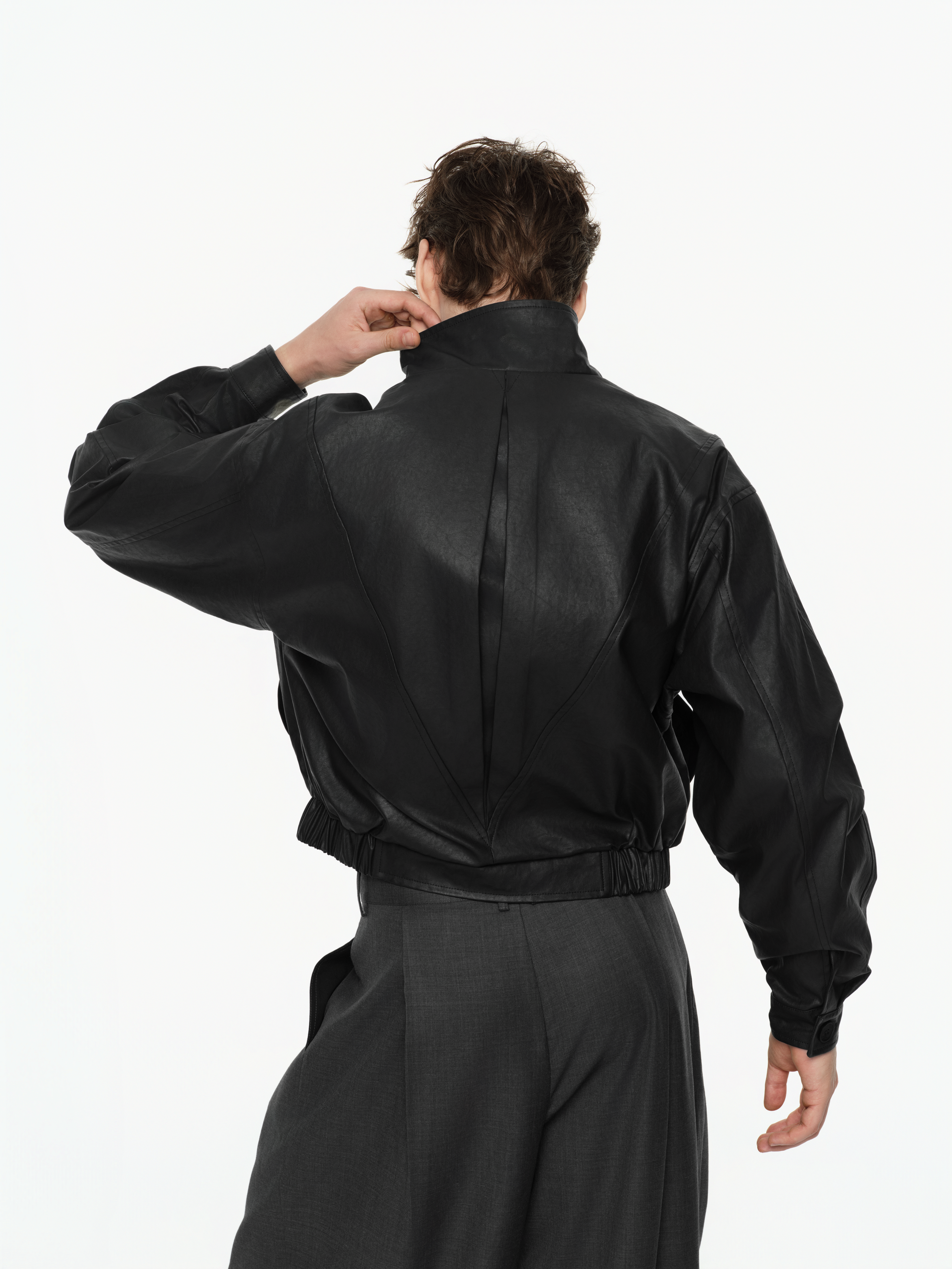 Coated Canvas Jacket - YHONE