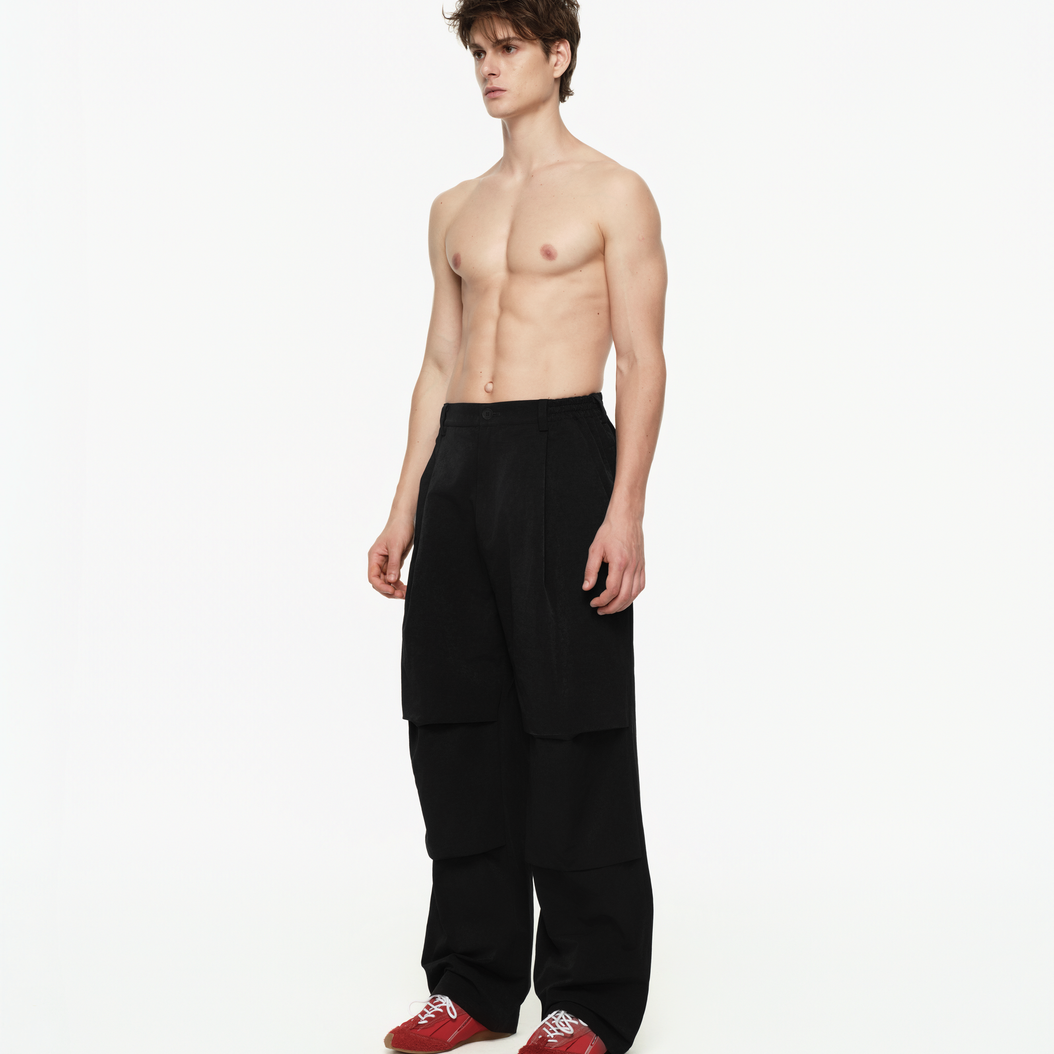 Folded Cargo Pants