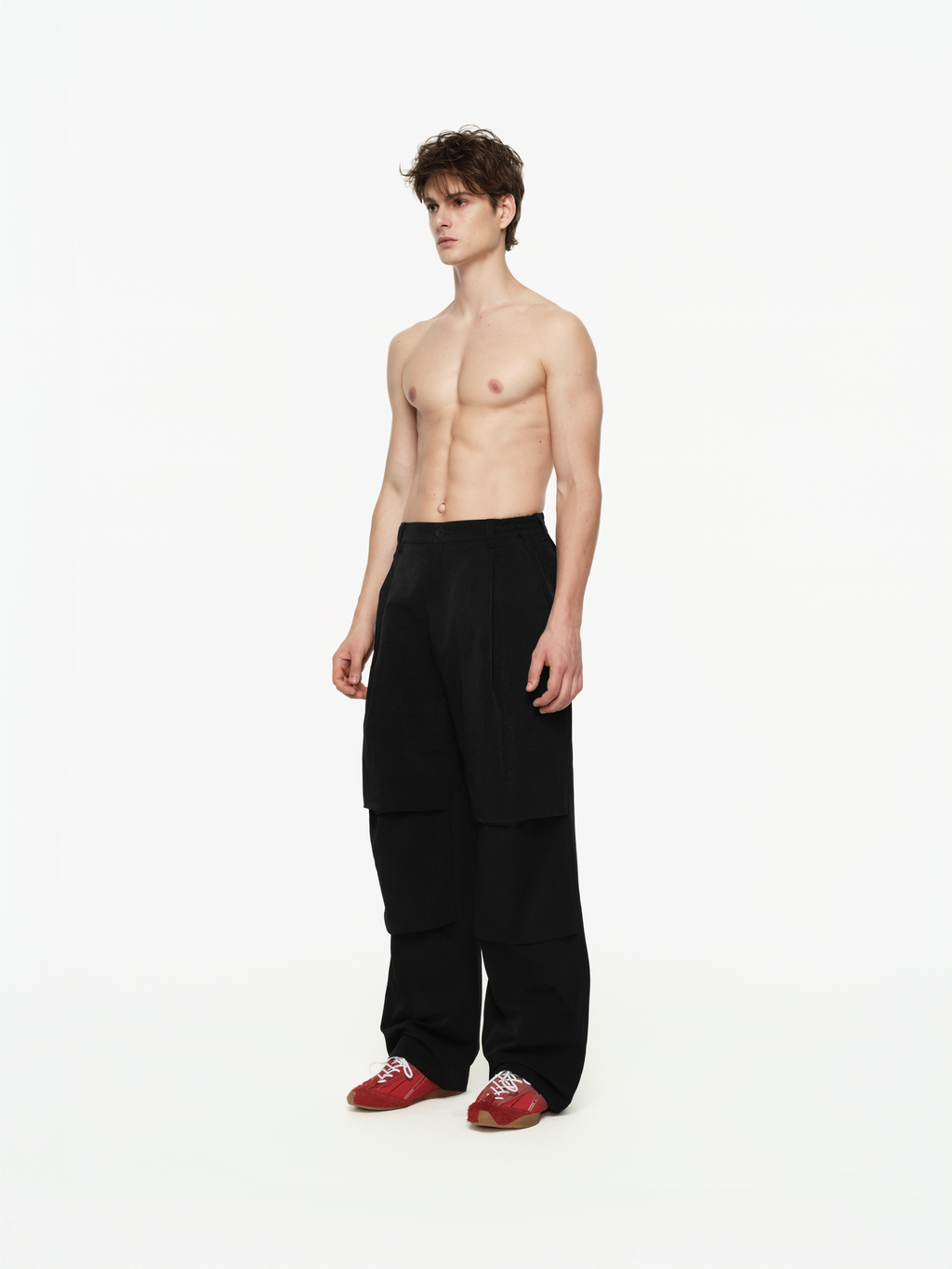 Folded Cargo Pants - YHONE