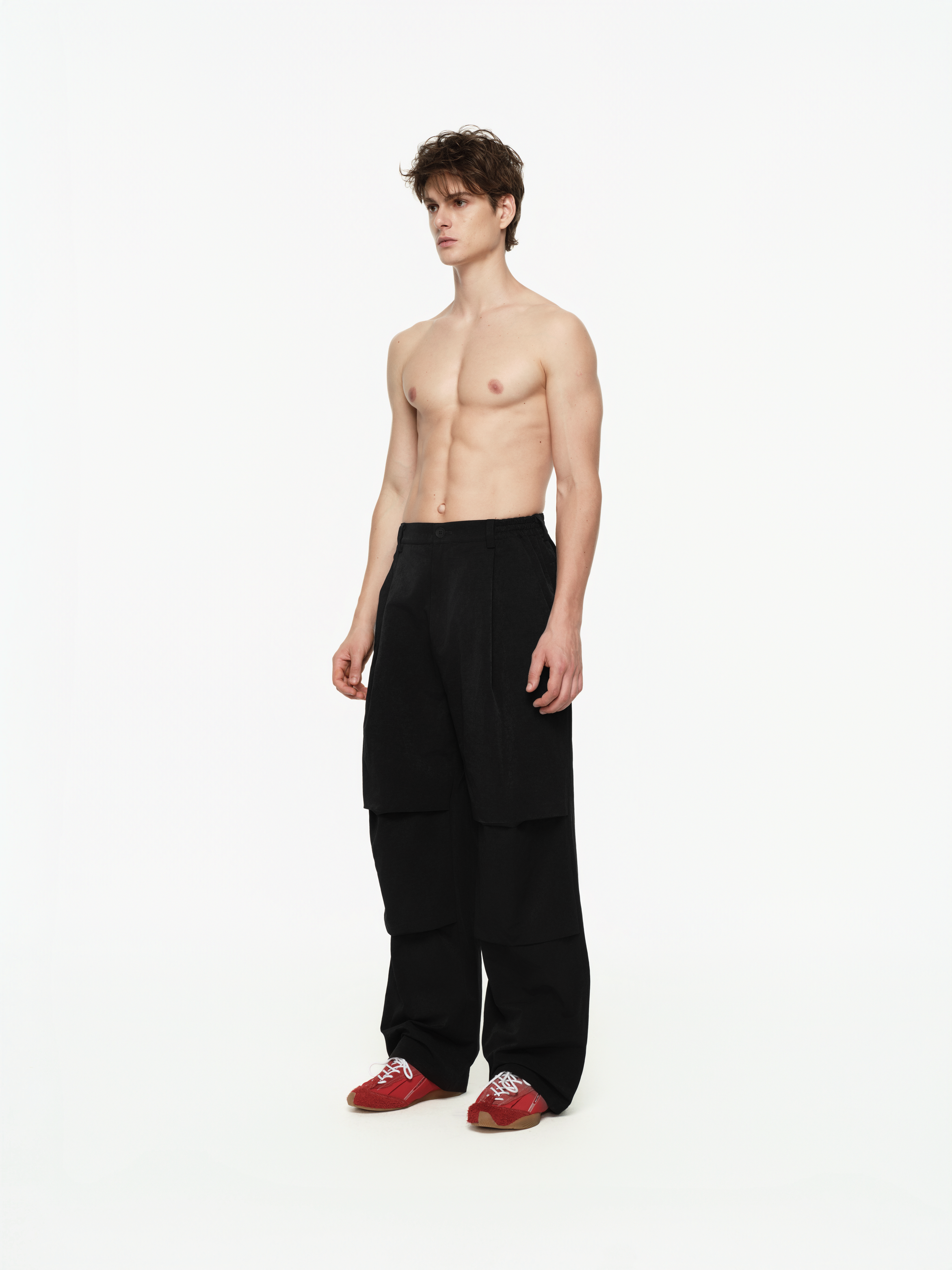 Folded Cargo Pants - YHONE