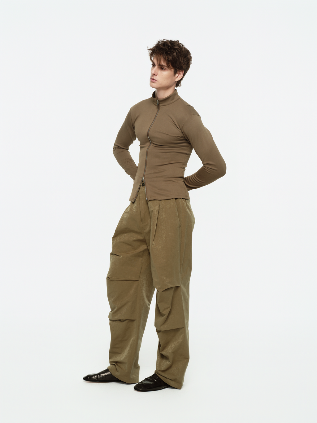 Folded Cargo Pants - YHONE