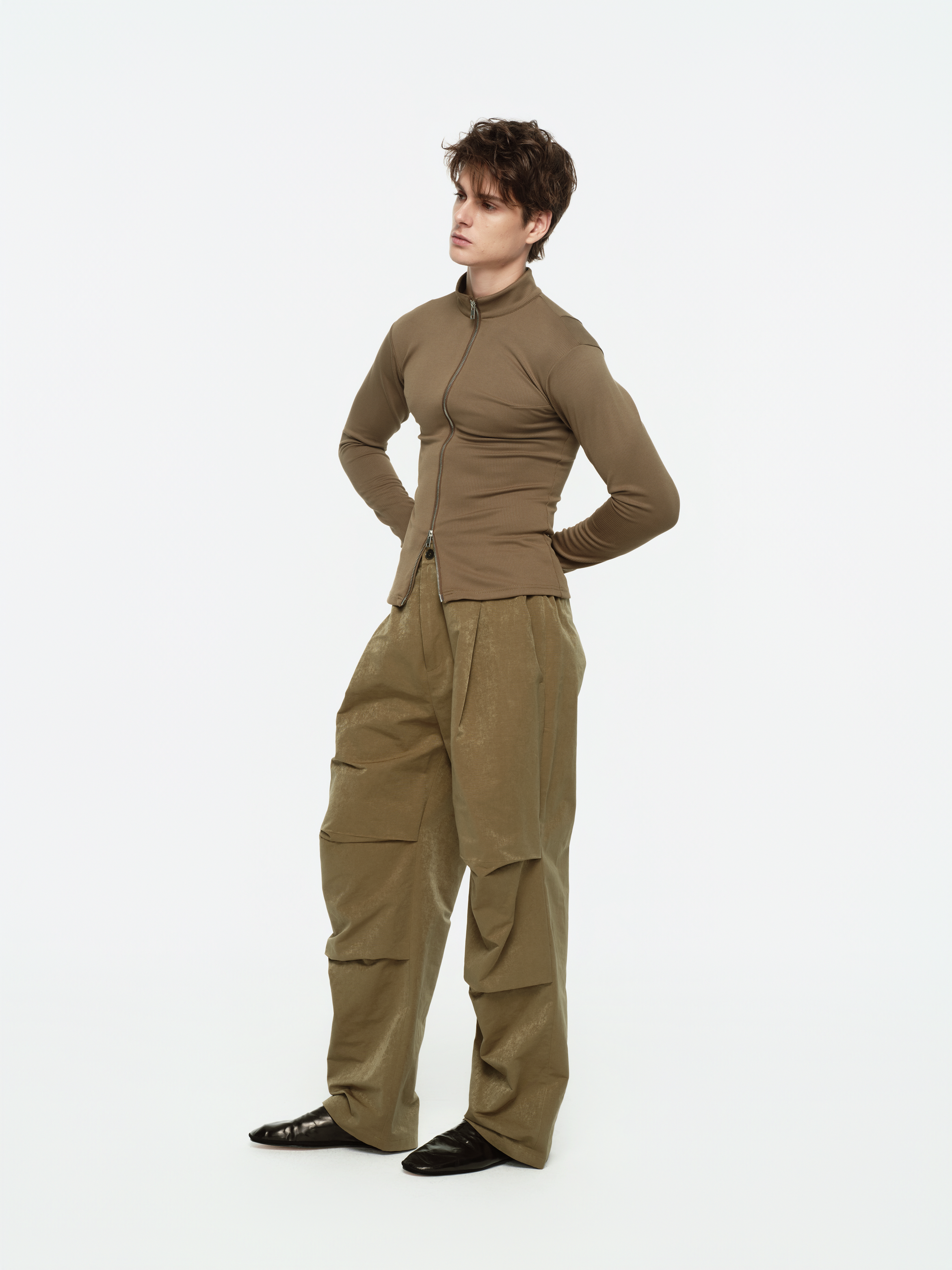 Folded Cargo Pants - YHONE