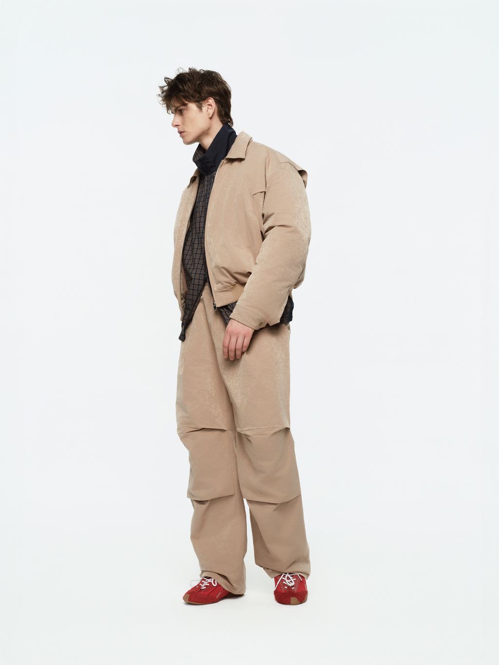 Folded Cargo Pants - YHONE