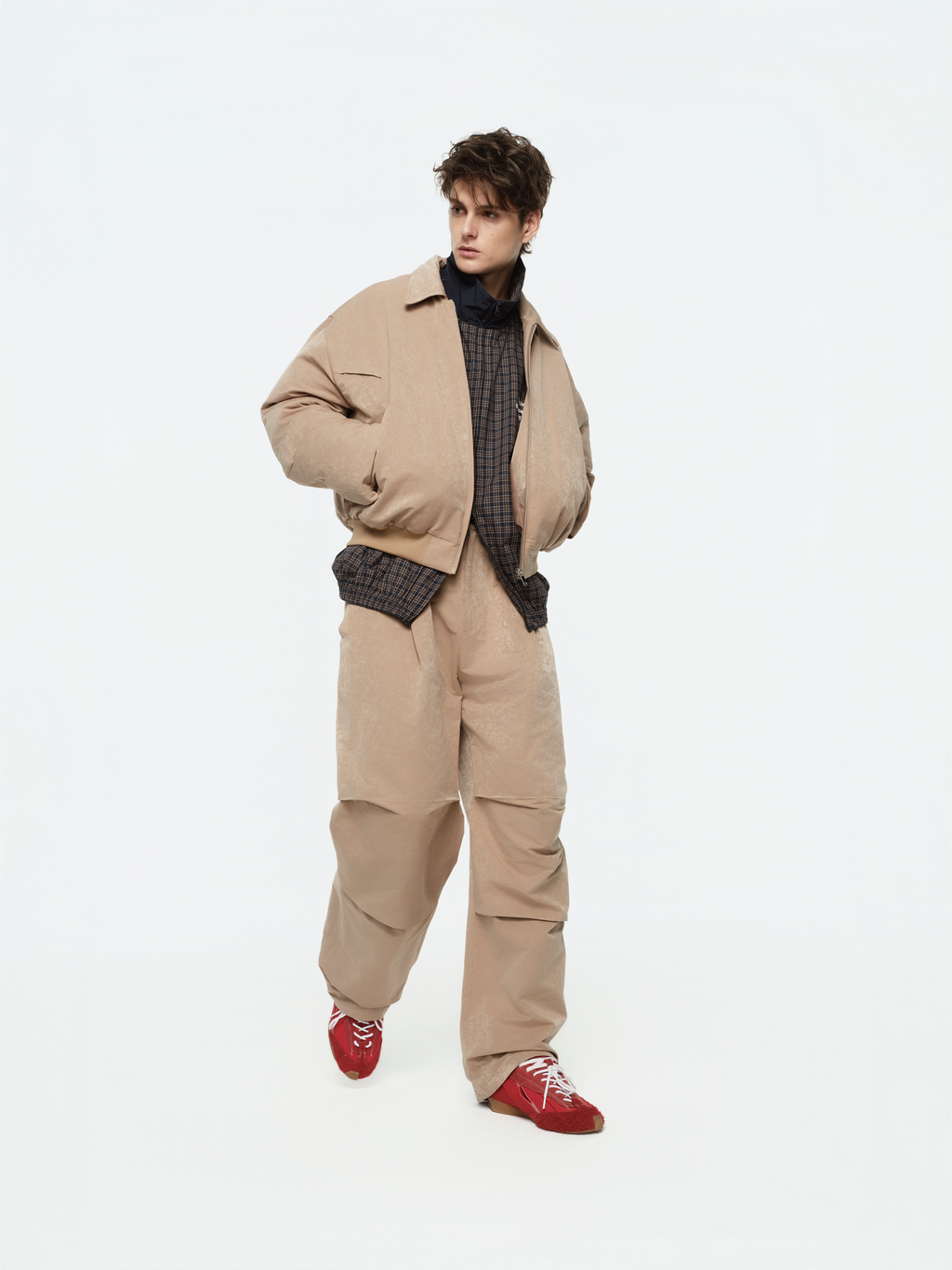 Folded Cargo Pants - YHONE