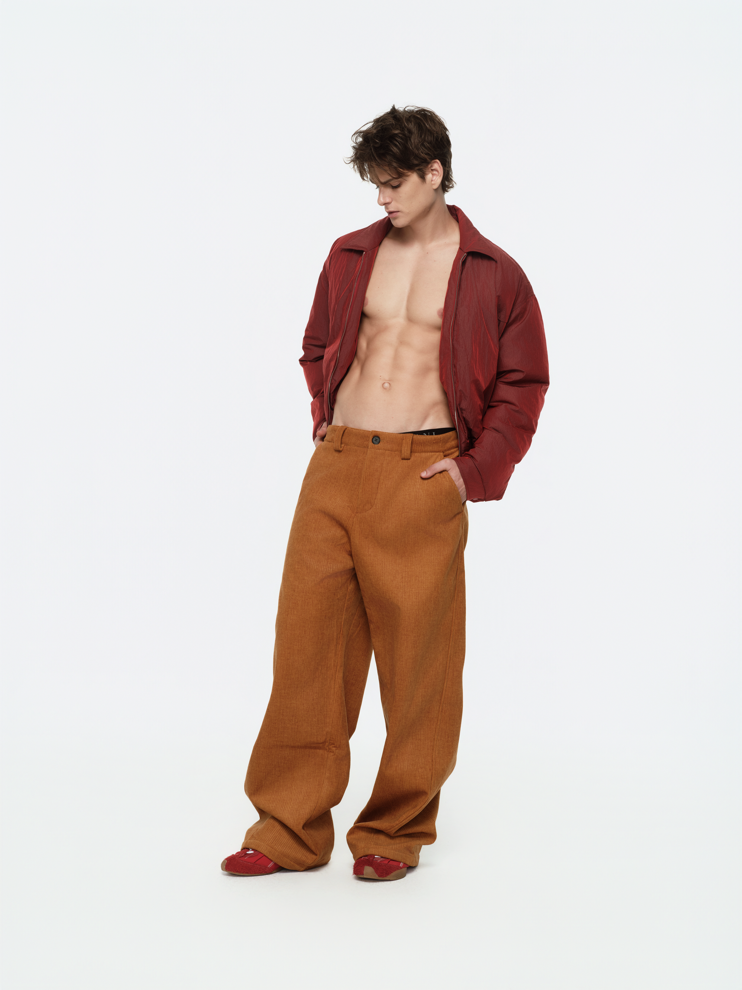 Wide Corduroy Pants - YHONE
