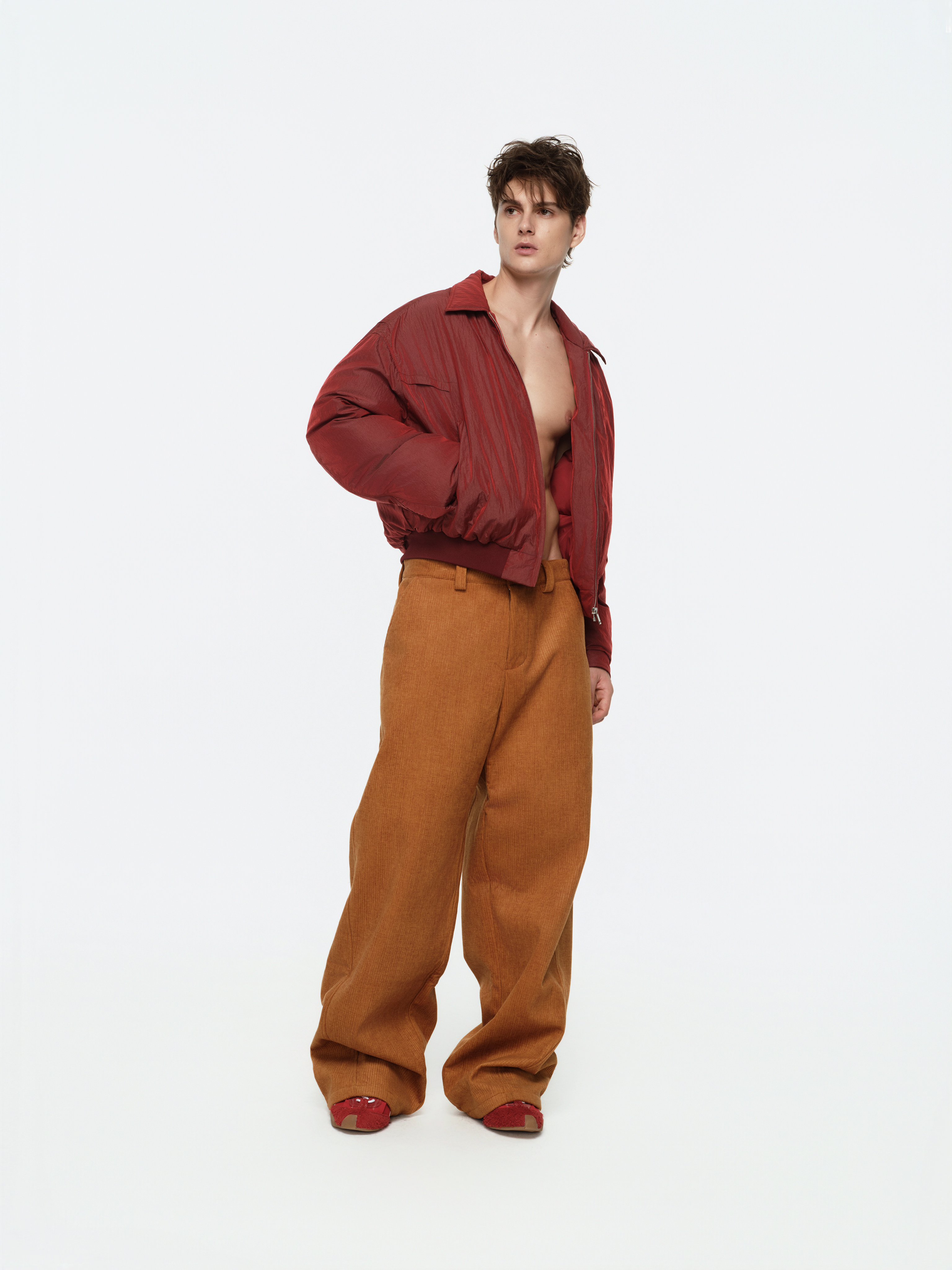 Wide Corduroy Pants - YHONE