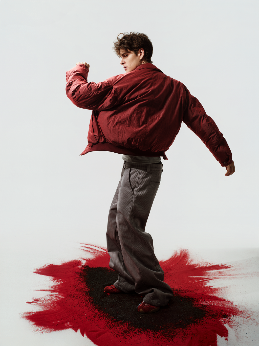 Wide Corduroy Pants - YHONE