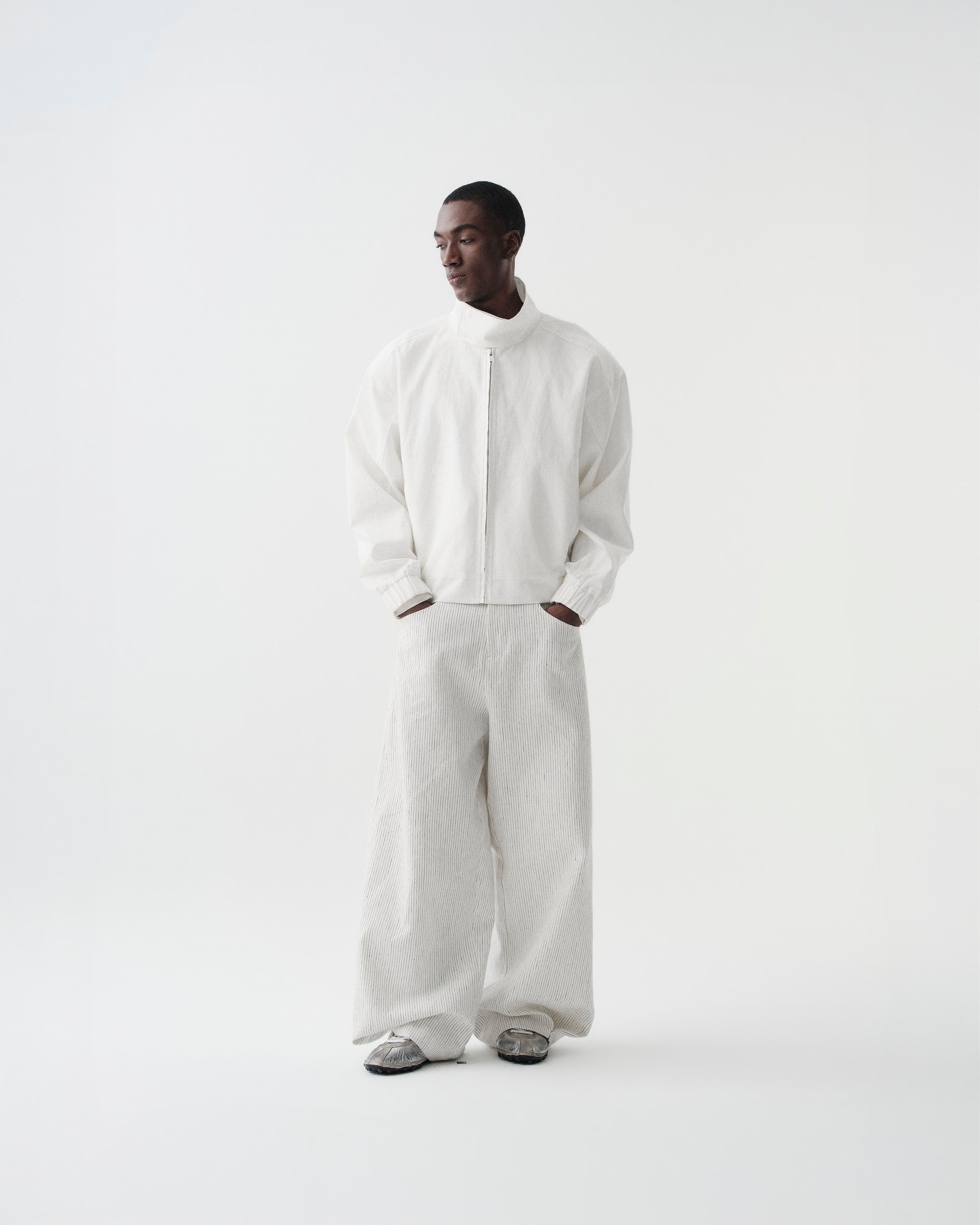 Composed High-neck Jacket