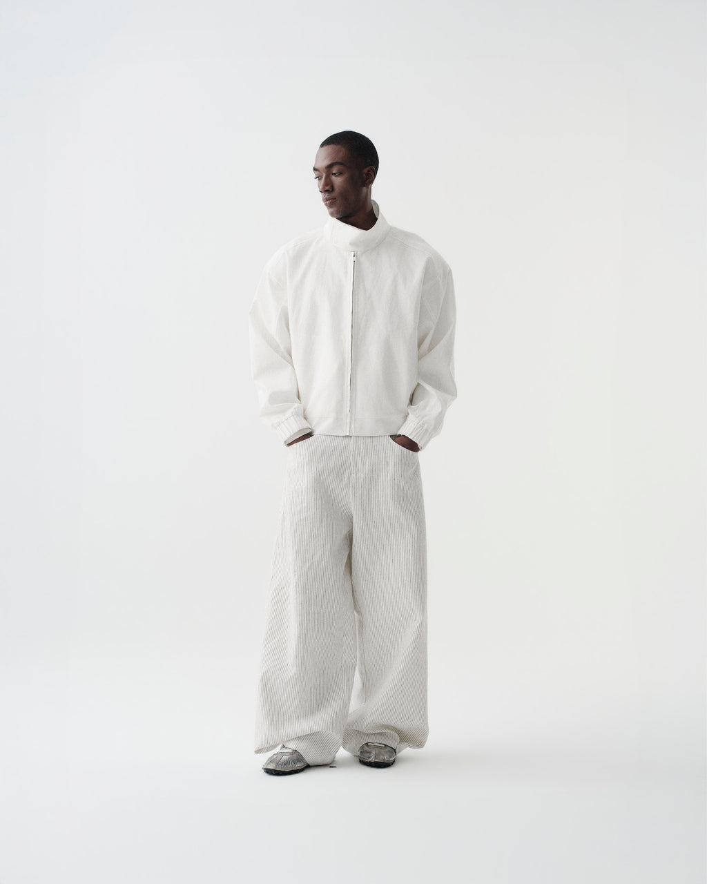 Composed High-neck Jacket