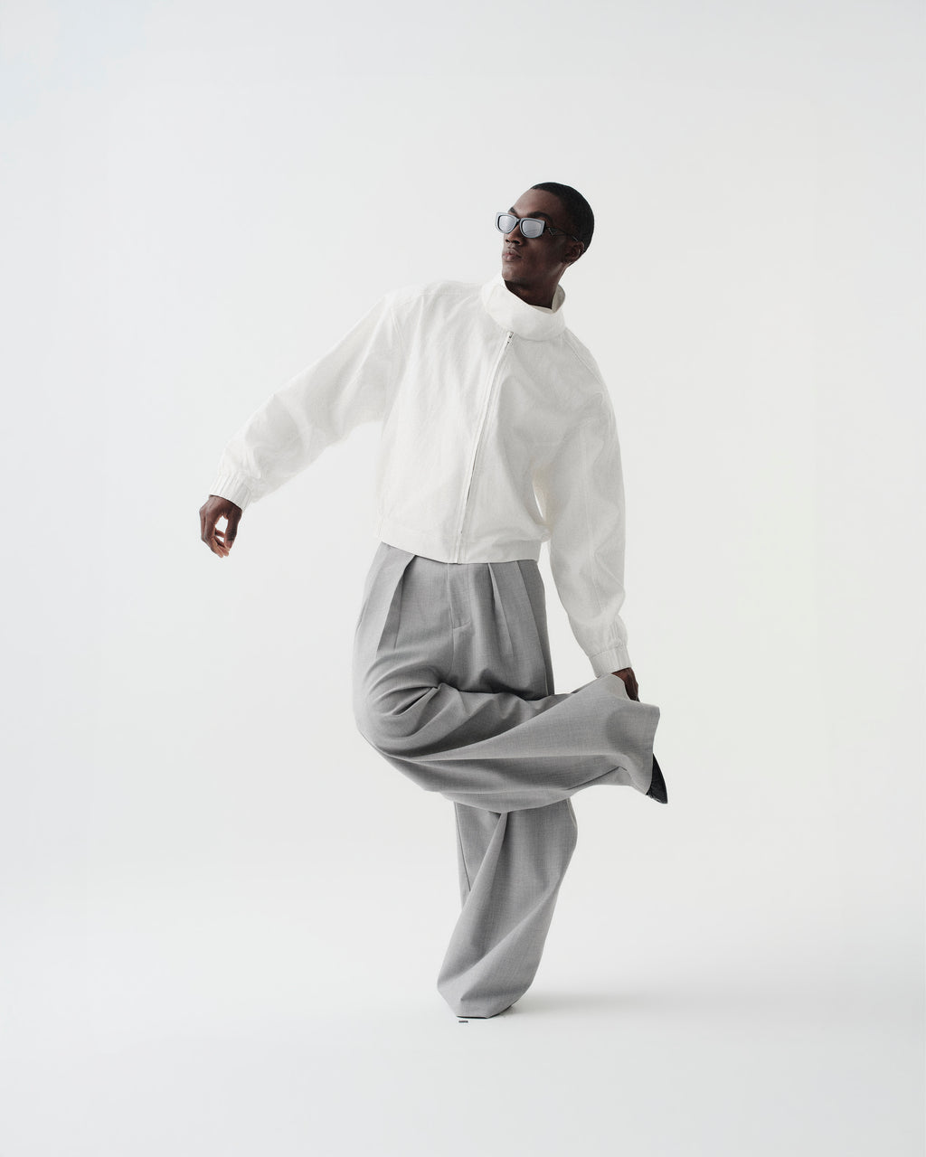 Composed High-neck Jacket