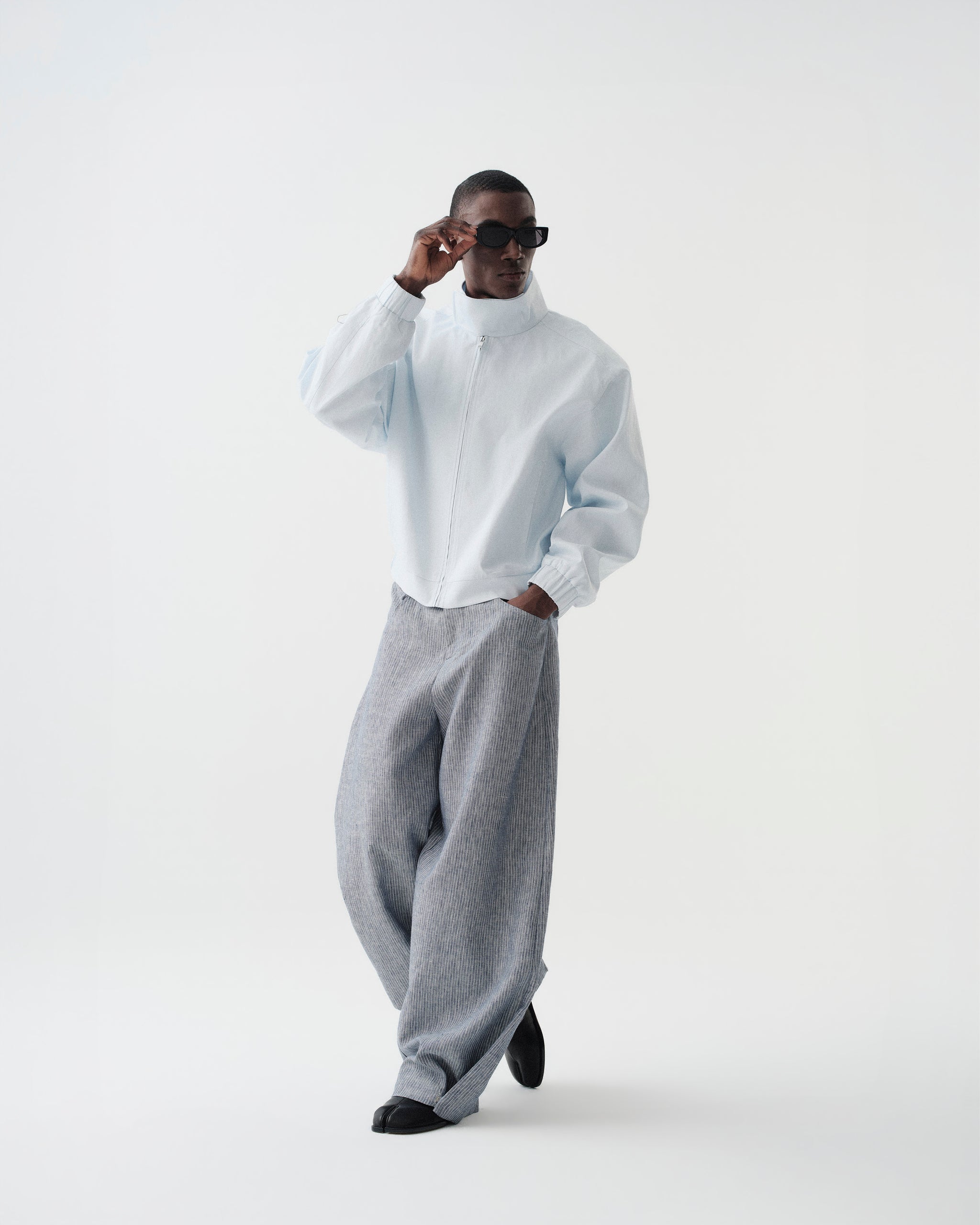 Composed High-neck Jacket