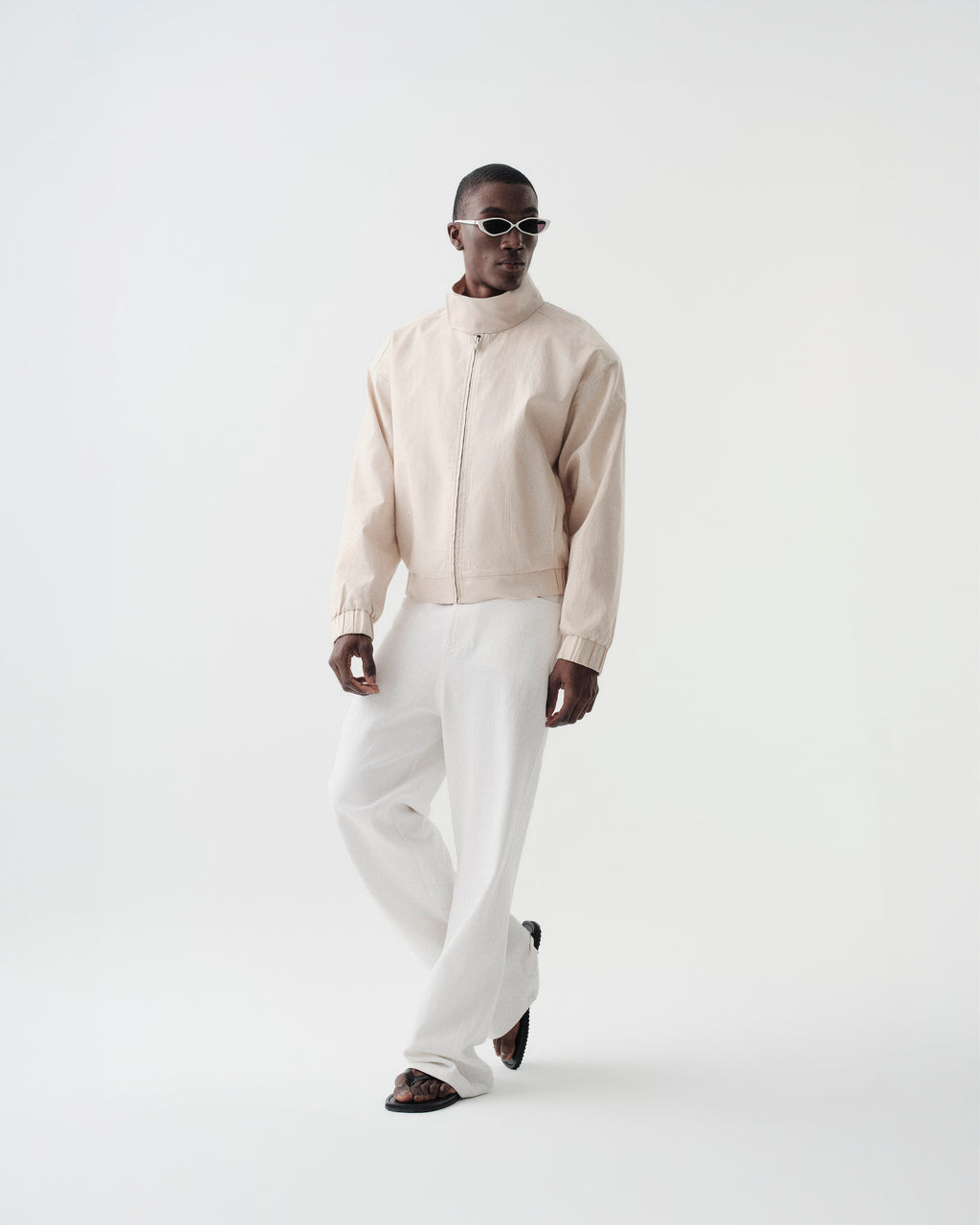 Composed High-neck Jacket