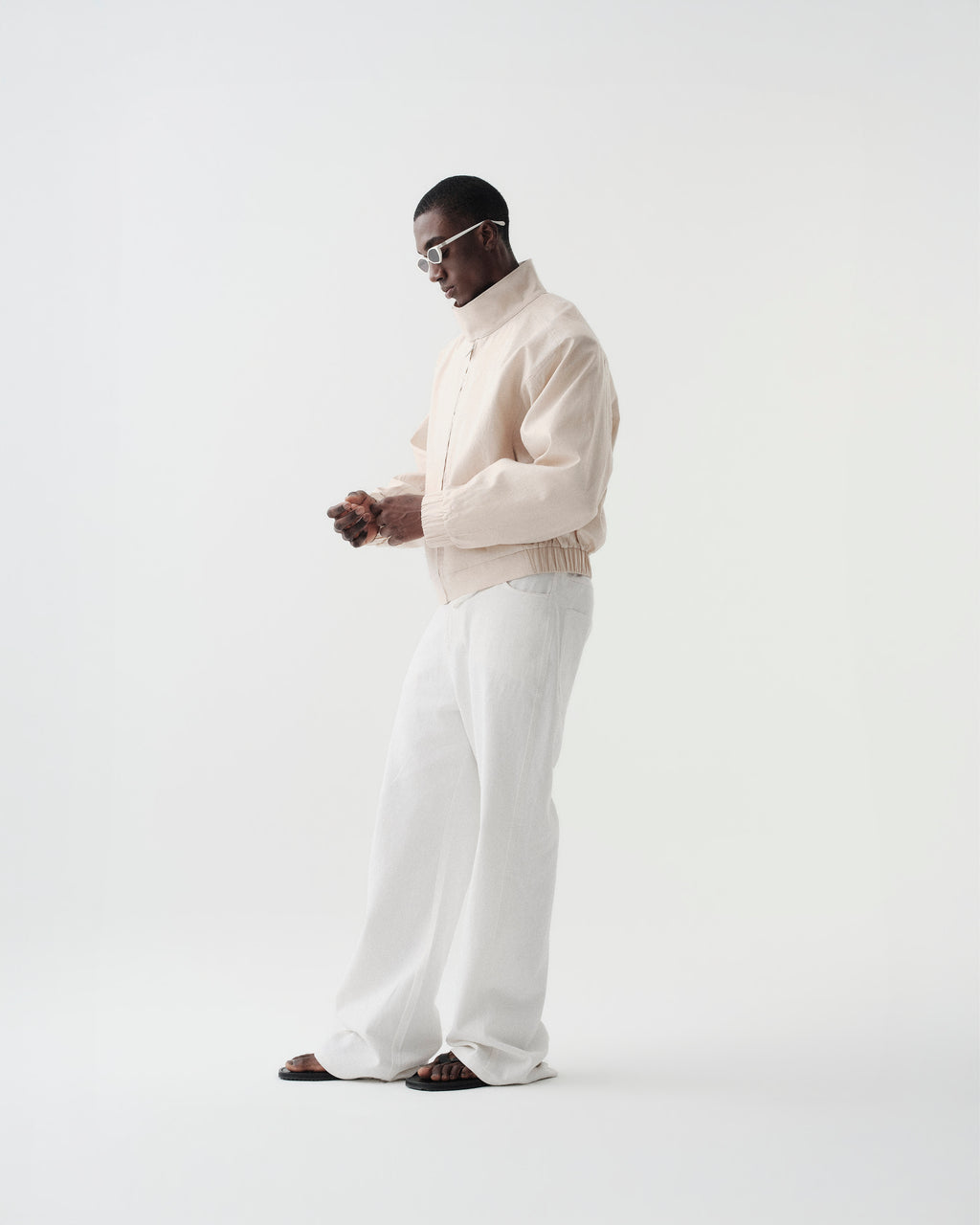 Composed High-neck Jacket