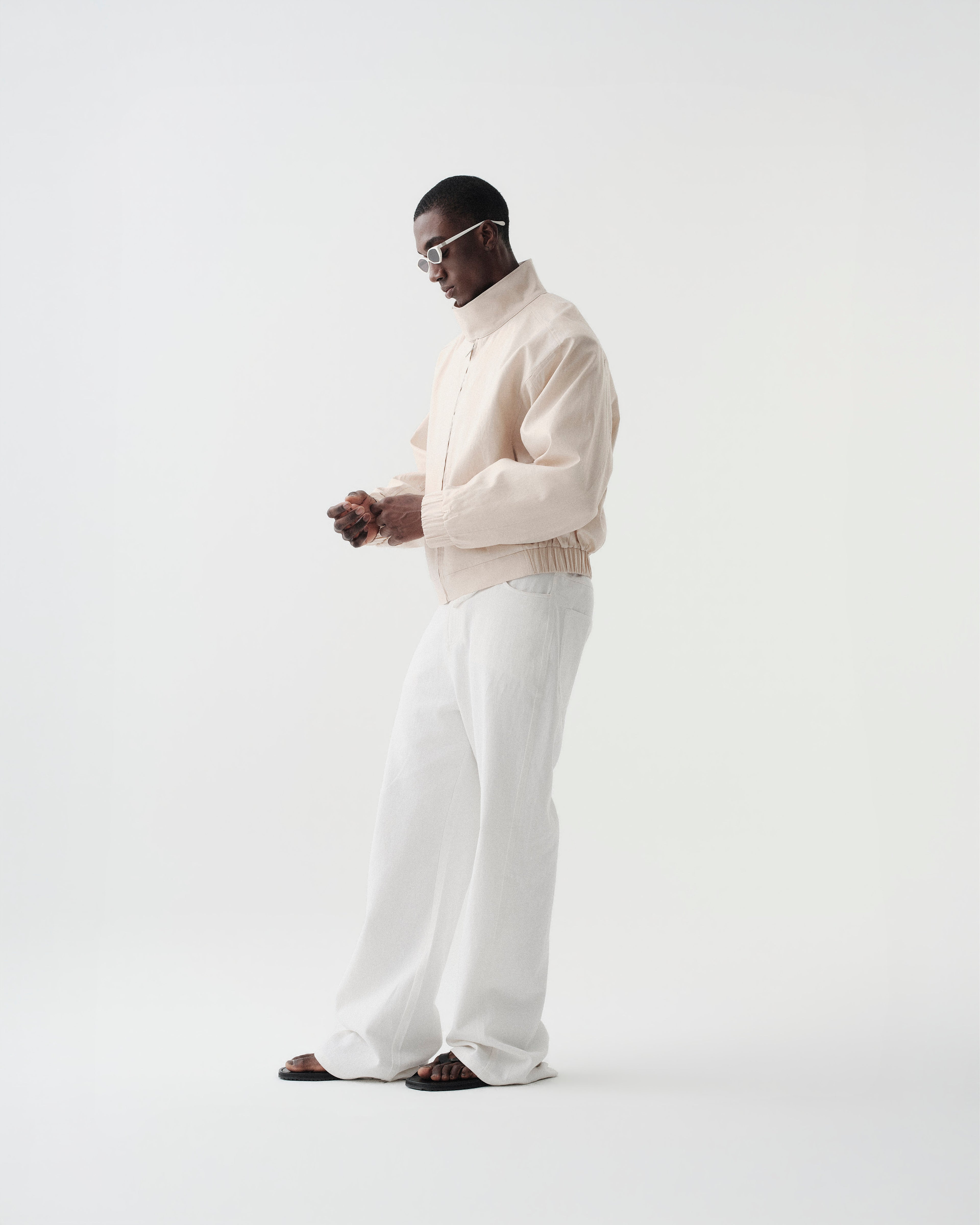 Composed High-neck Jacket