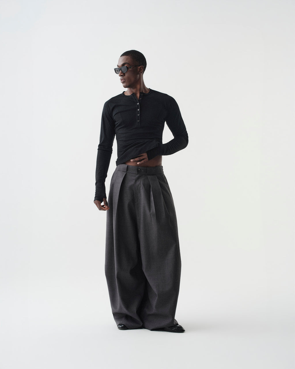 Relaxed Wide Pants
