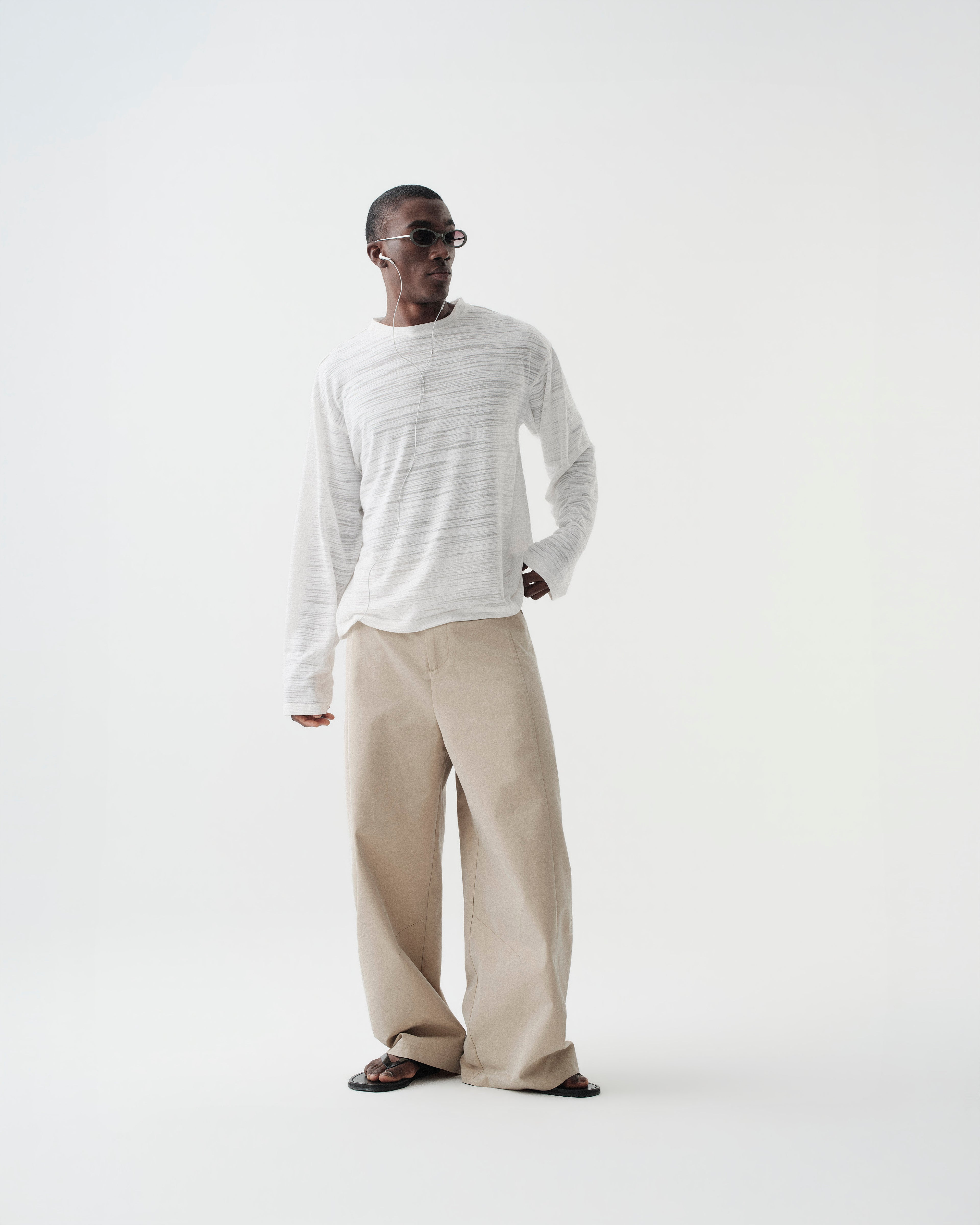 Constructed Wide Pants