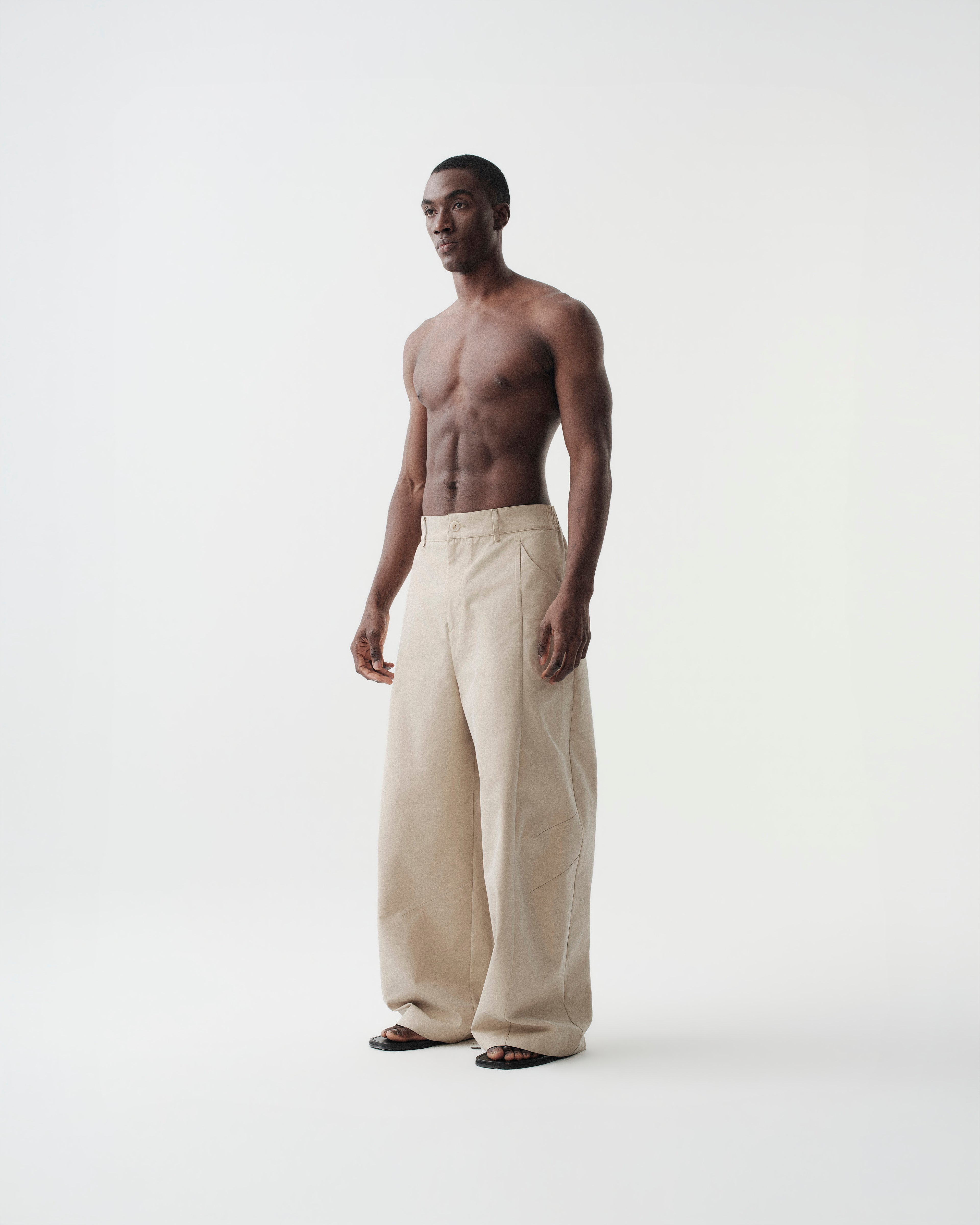 Constructed Wide Pants