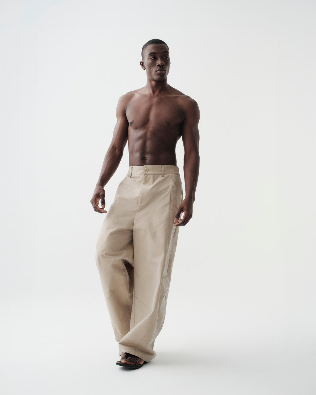 Constructed Wide Pants