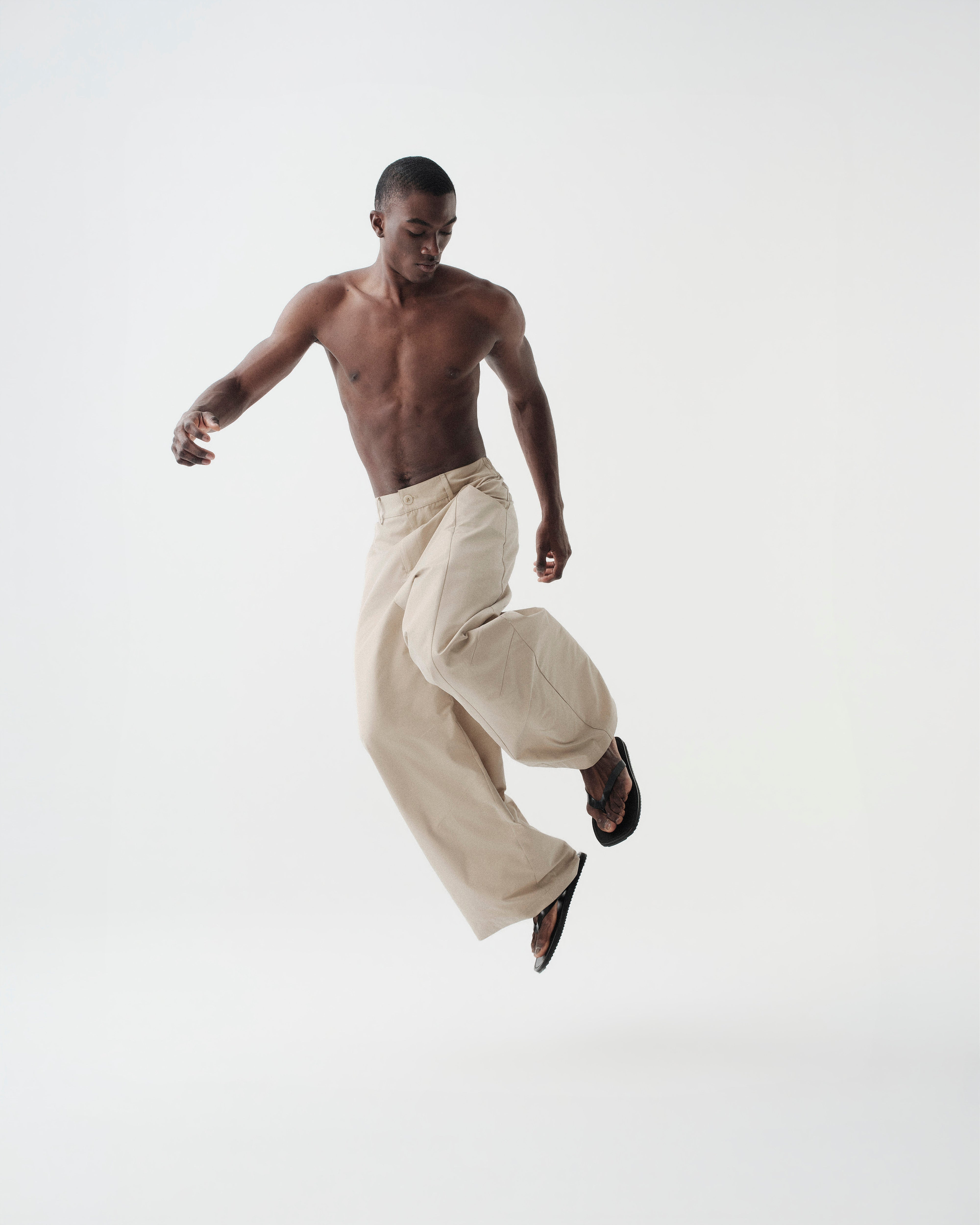 Constructed Wide Pants