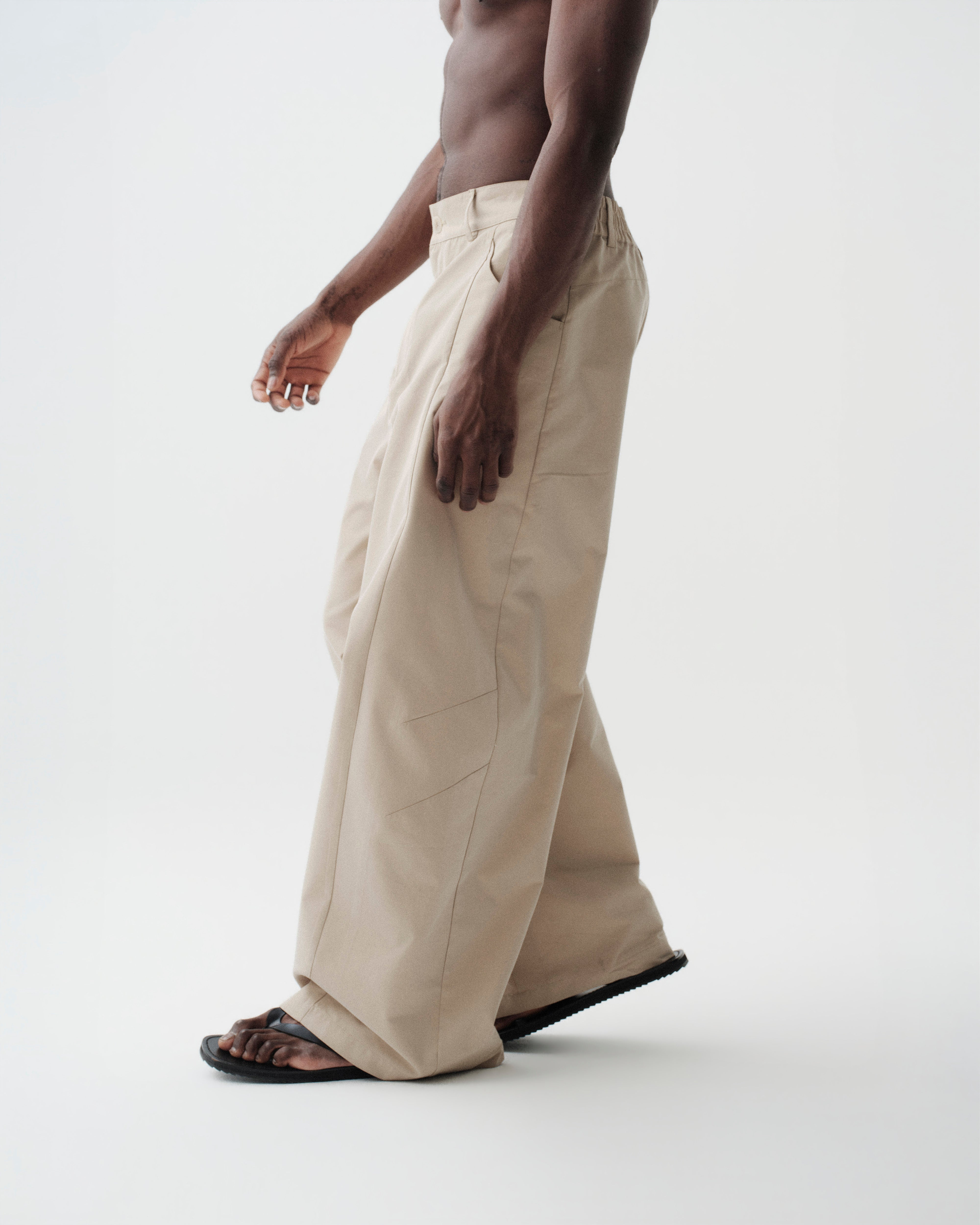 Constructed Wide Pants