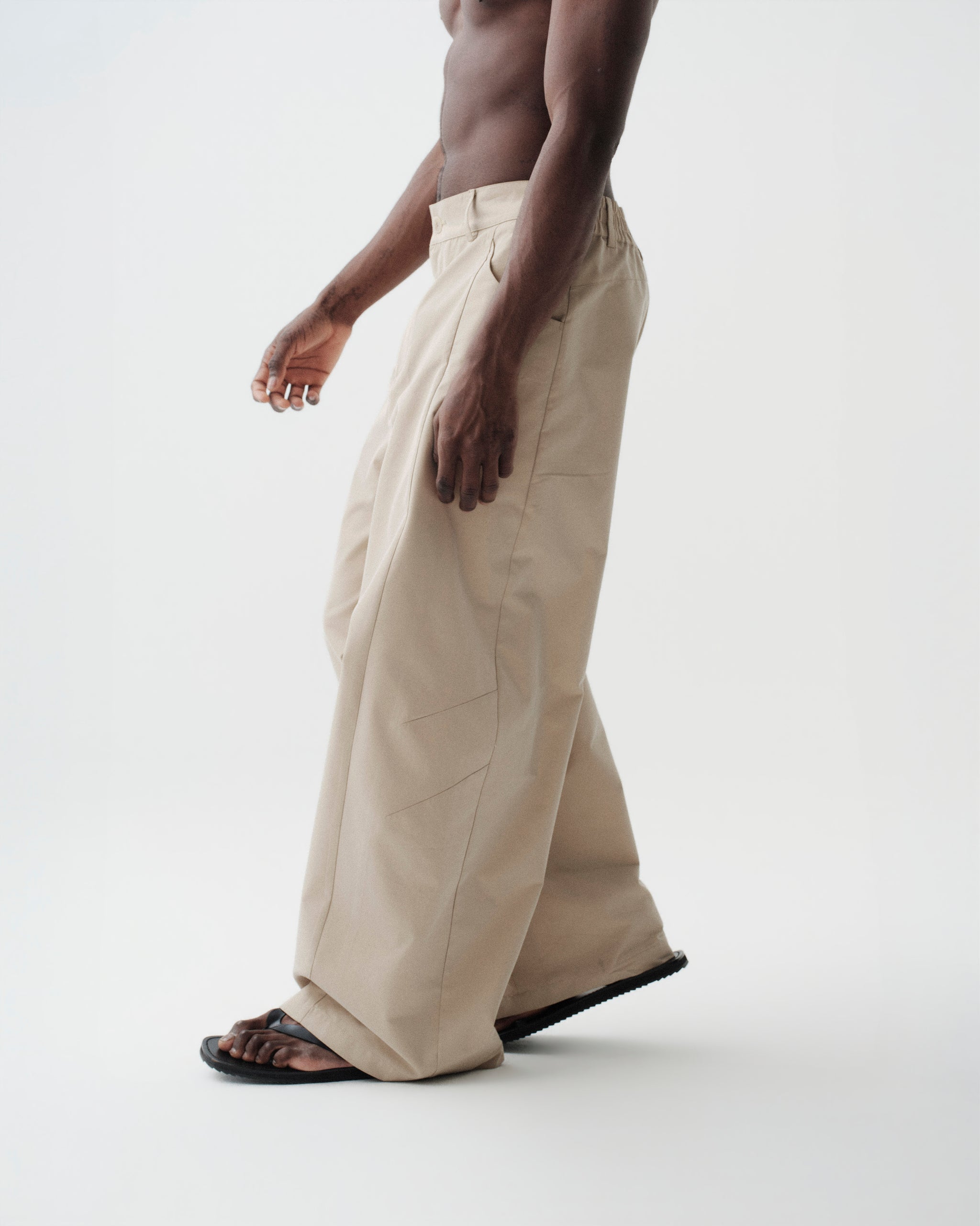 Constructed Wide Pants