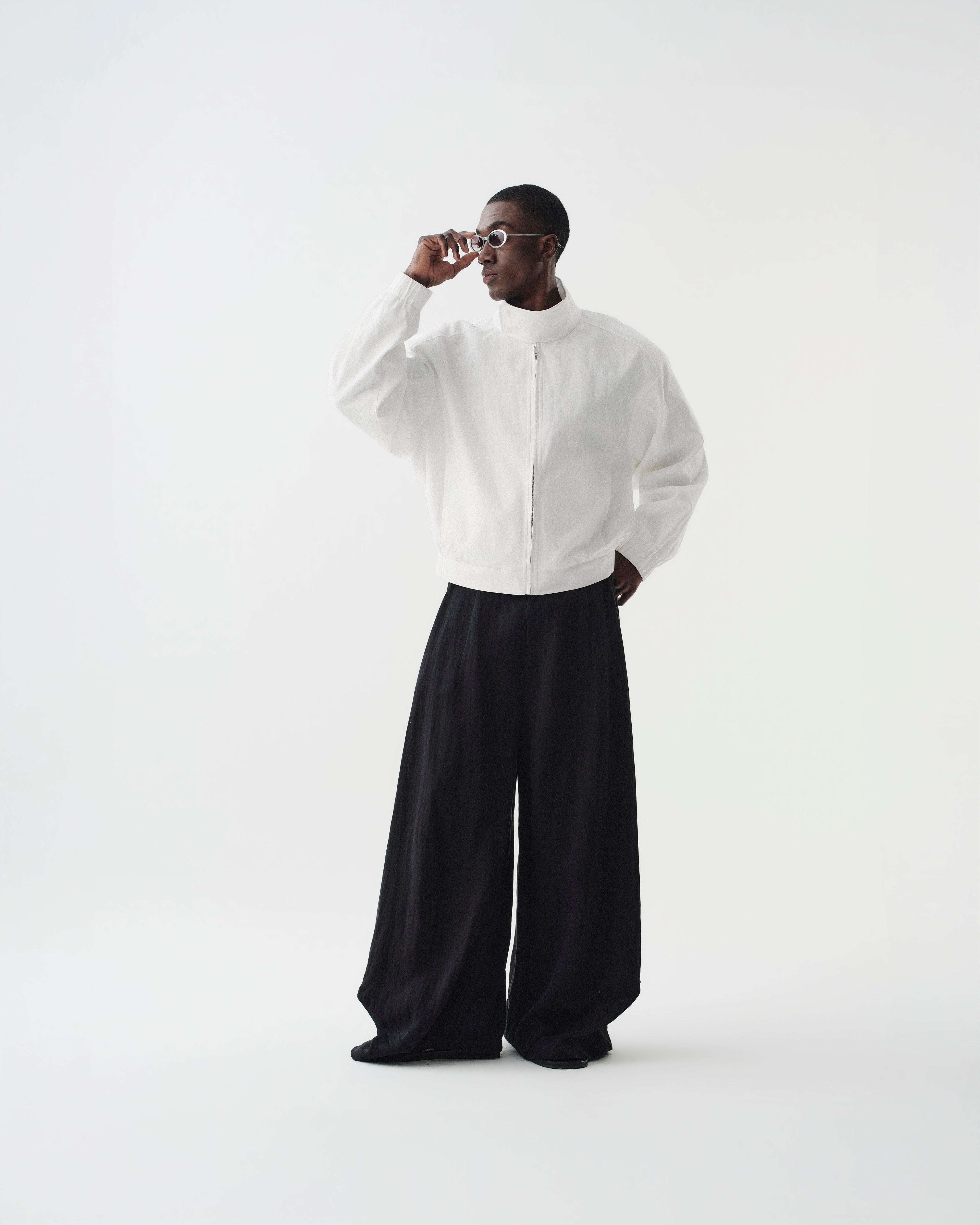 Composed High-neck Jacket