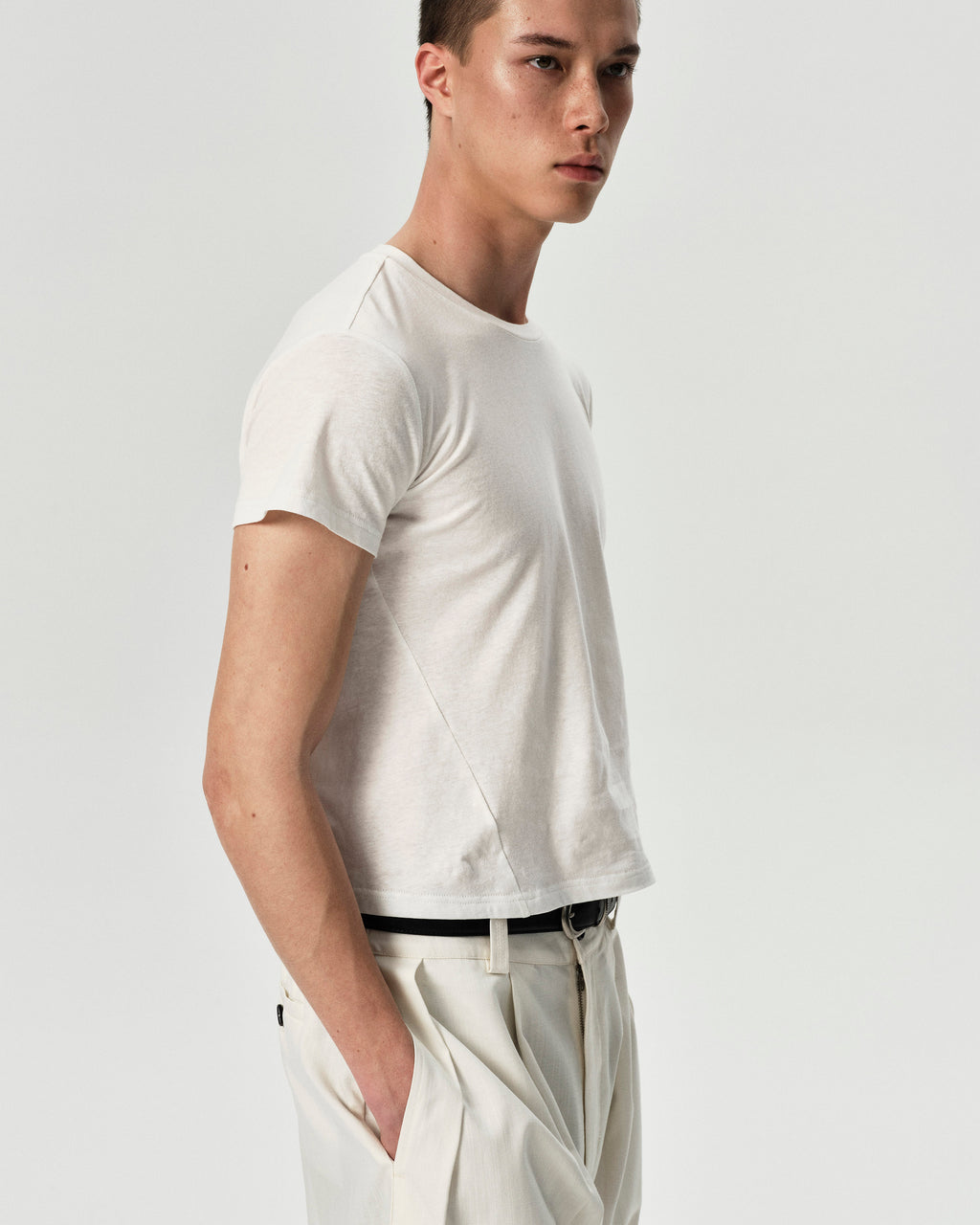 Angle Cropped Tee