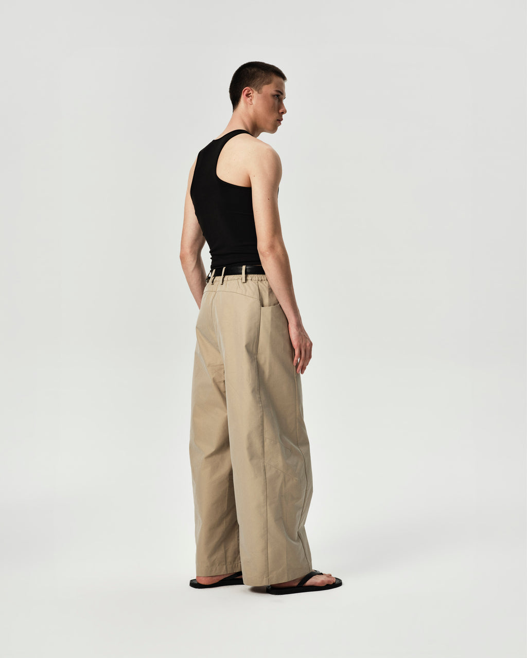 Constructed Wide Pants