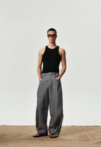 Stripe Wide Pants
